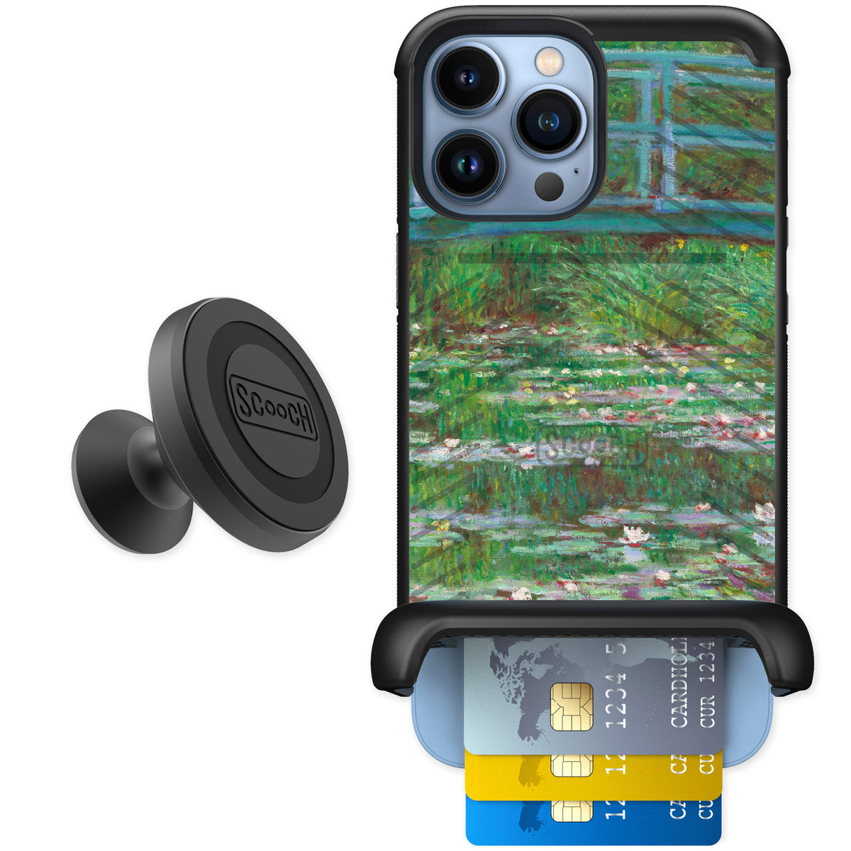 Scooch Wingmate Japanese Footbridge for iPhone 13 Pro Max — Starter Bundle