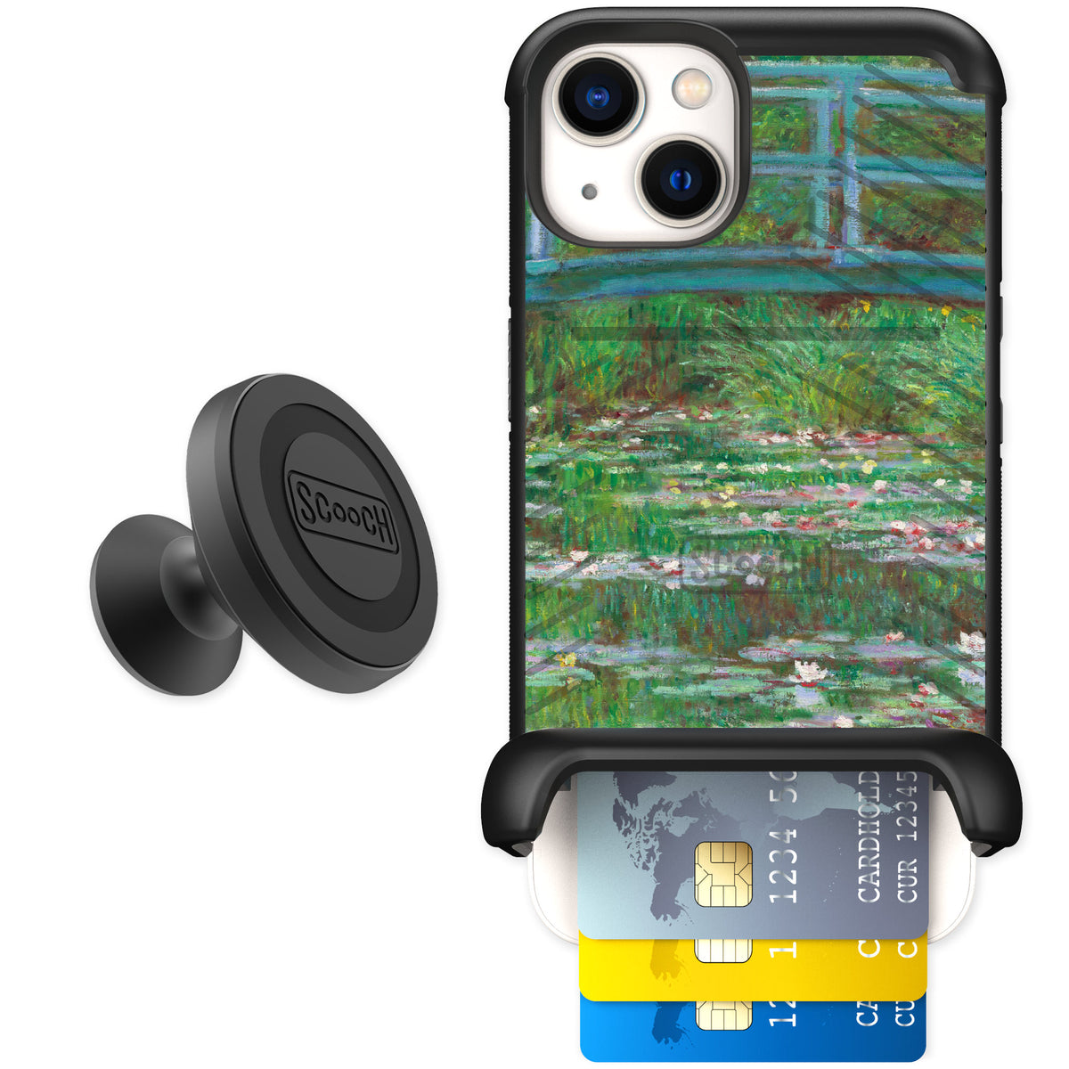 Scooch Wingmate Japanese Footbridge for iPhone 13 — Starter Bundle