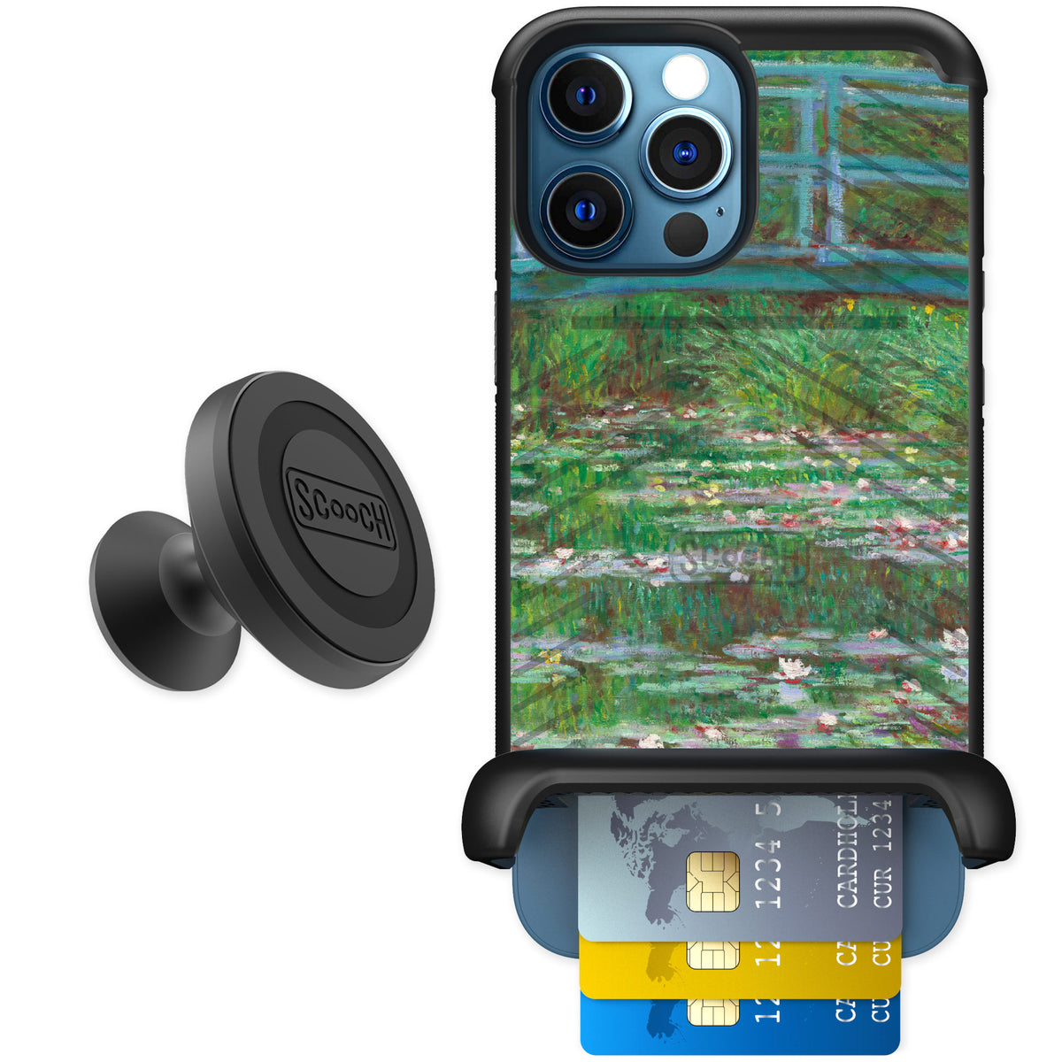 Scooch Wingmate Japanese Footbridge for iPhone 12 Pro Max — Starter Bundle
