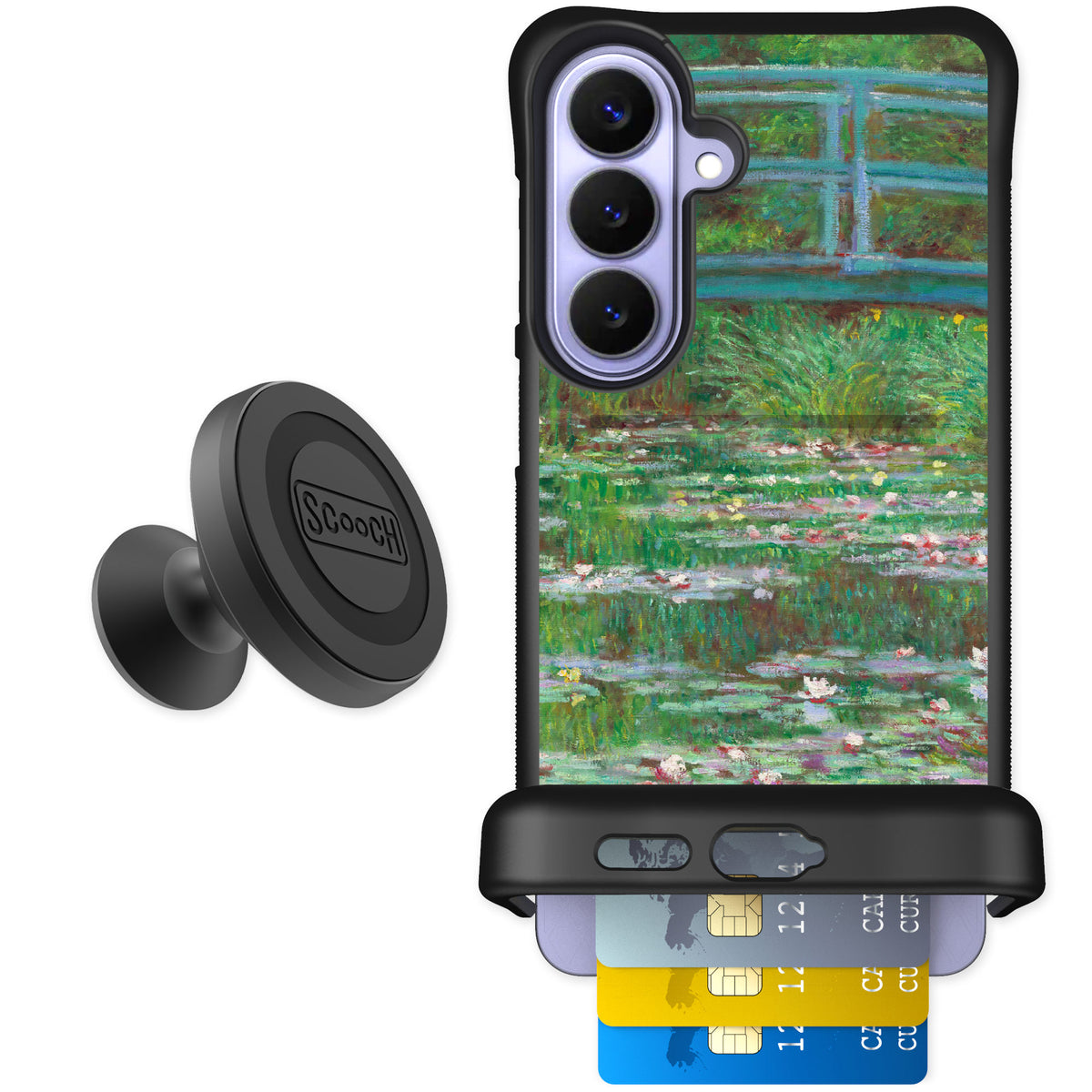 Scooch Wingmate Japanese Footbridge for Galaxy S26+ — Starter Bundle