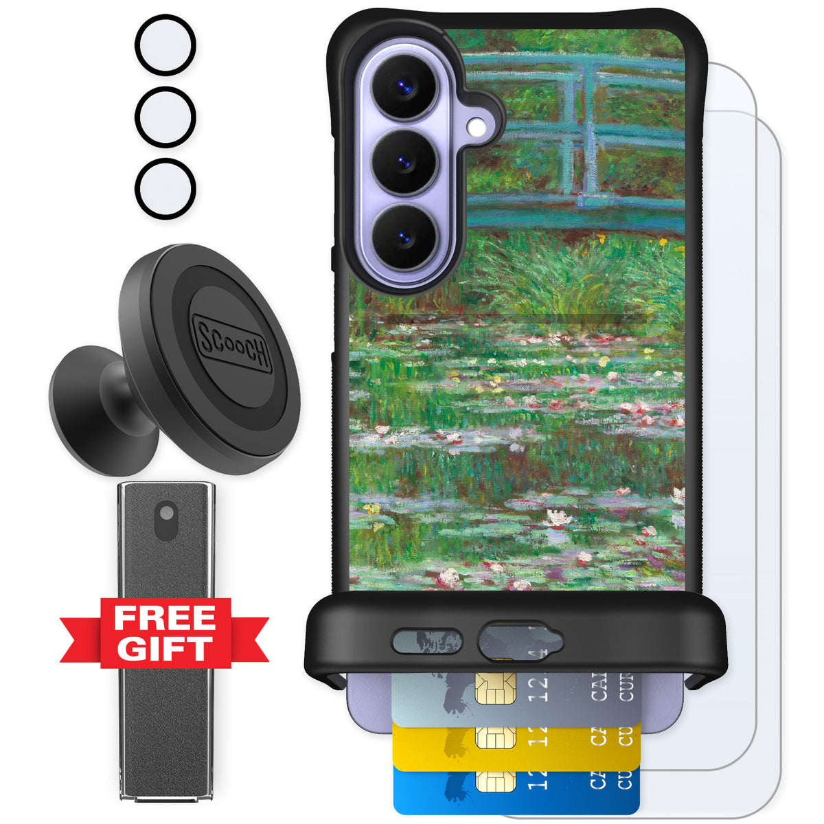 Scooch Wingmate Japanese Footbridge for Galaxy S26+ — Defender Bundle