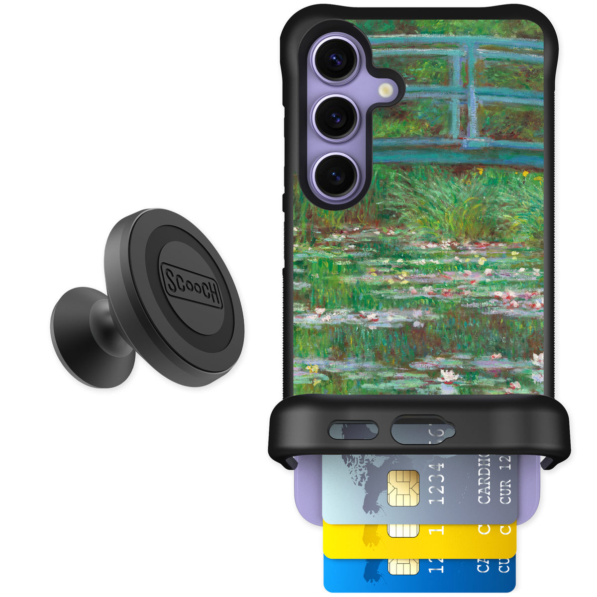 Scooch Wingmate Japanese Footbridge for Galaxy S24 — Starter Bundle