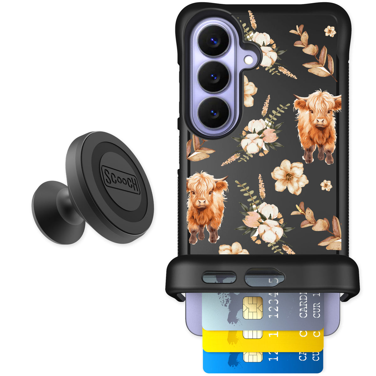 Scooch Wingmate Baby Cow for Galaxy S26 — Starter Bundle