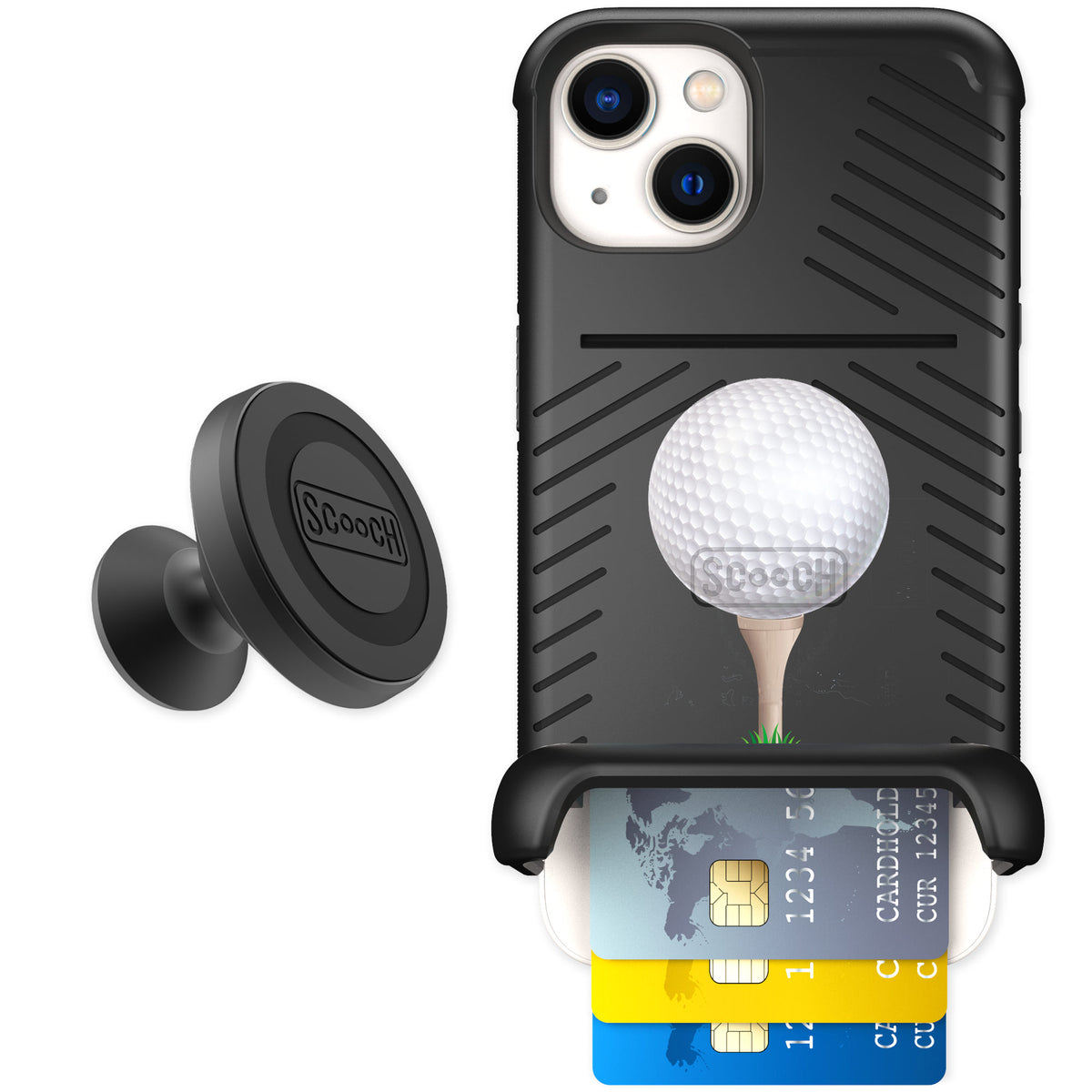 Scooch Wingmate Tee Time for iPhone 13 — Starter Bundle
