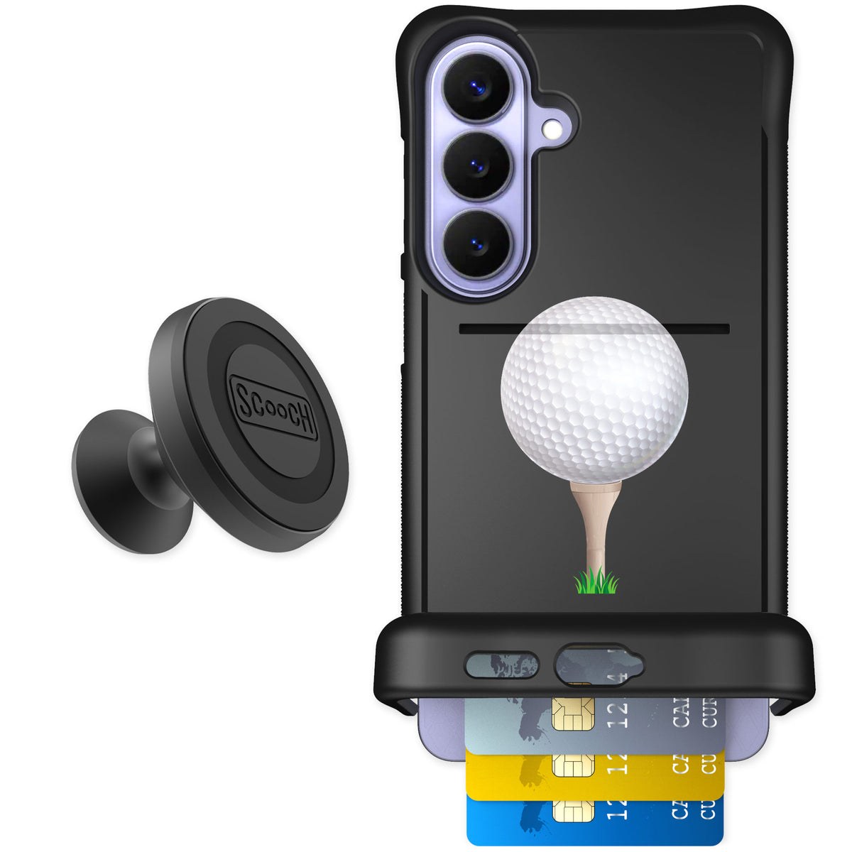 Scooch Wingmate Tee Time for Galaxy S26+ — Starter Bundle