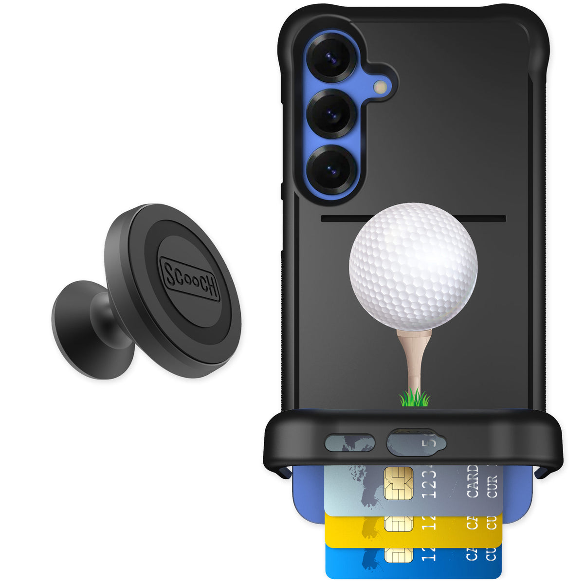 Scooch Wingmate Tee Time for Galaxy S25+ — Starter Bundle