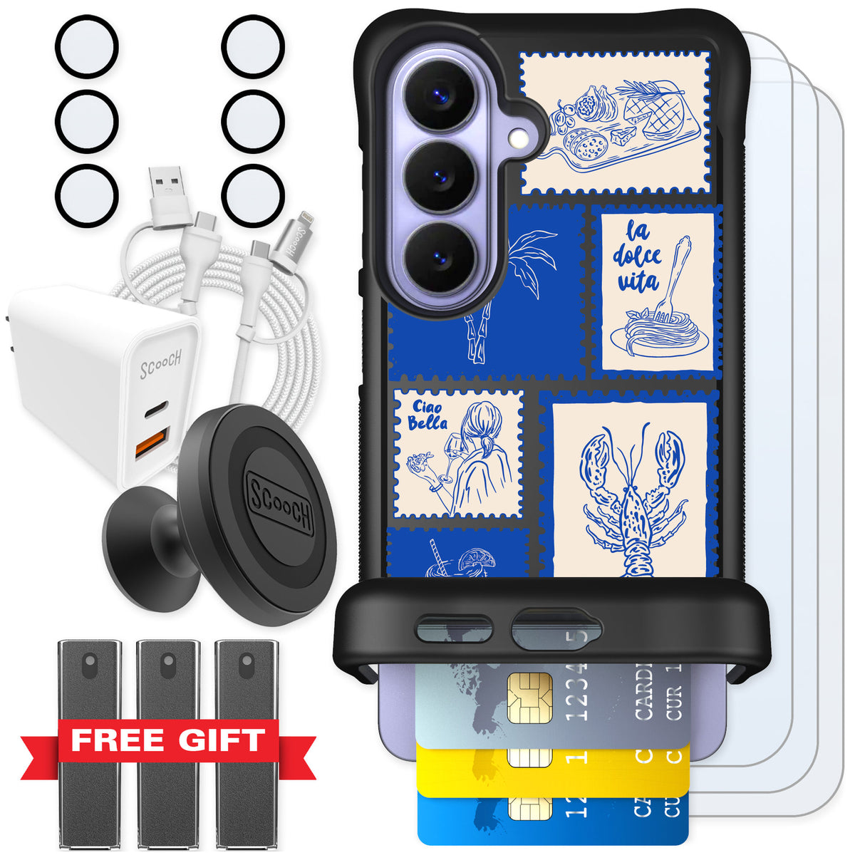 Scooch Wingmate Euro Summer for Galaxy S26 — Ultimate Bundle
