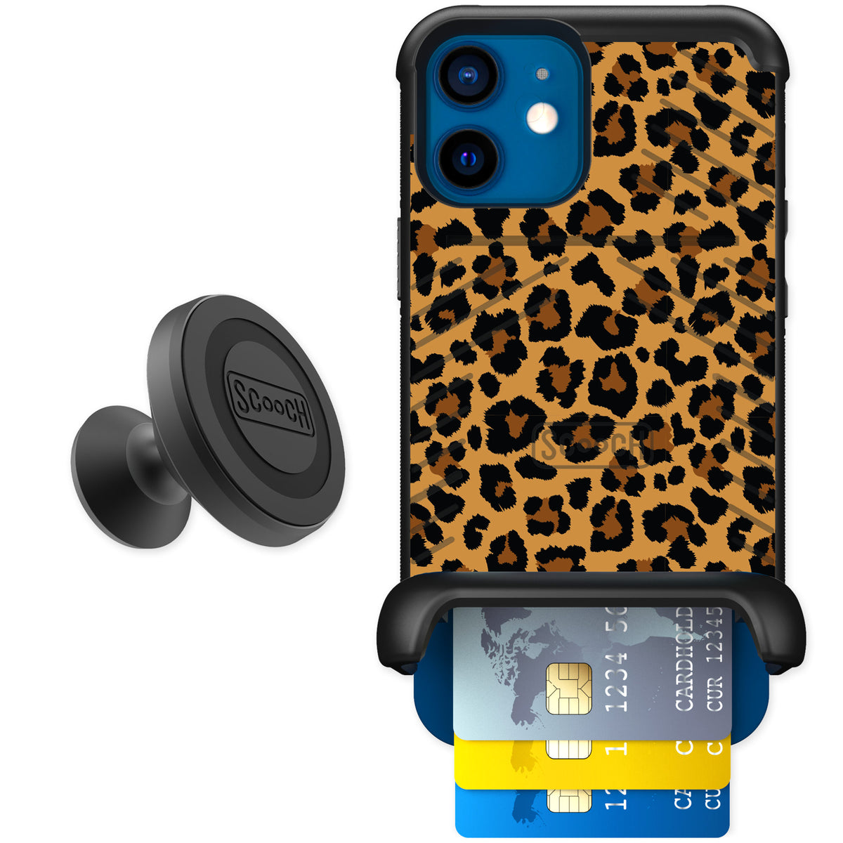 Scooch Wingmate Fierce Feline for iPhone 12 — Starter Bundle