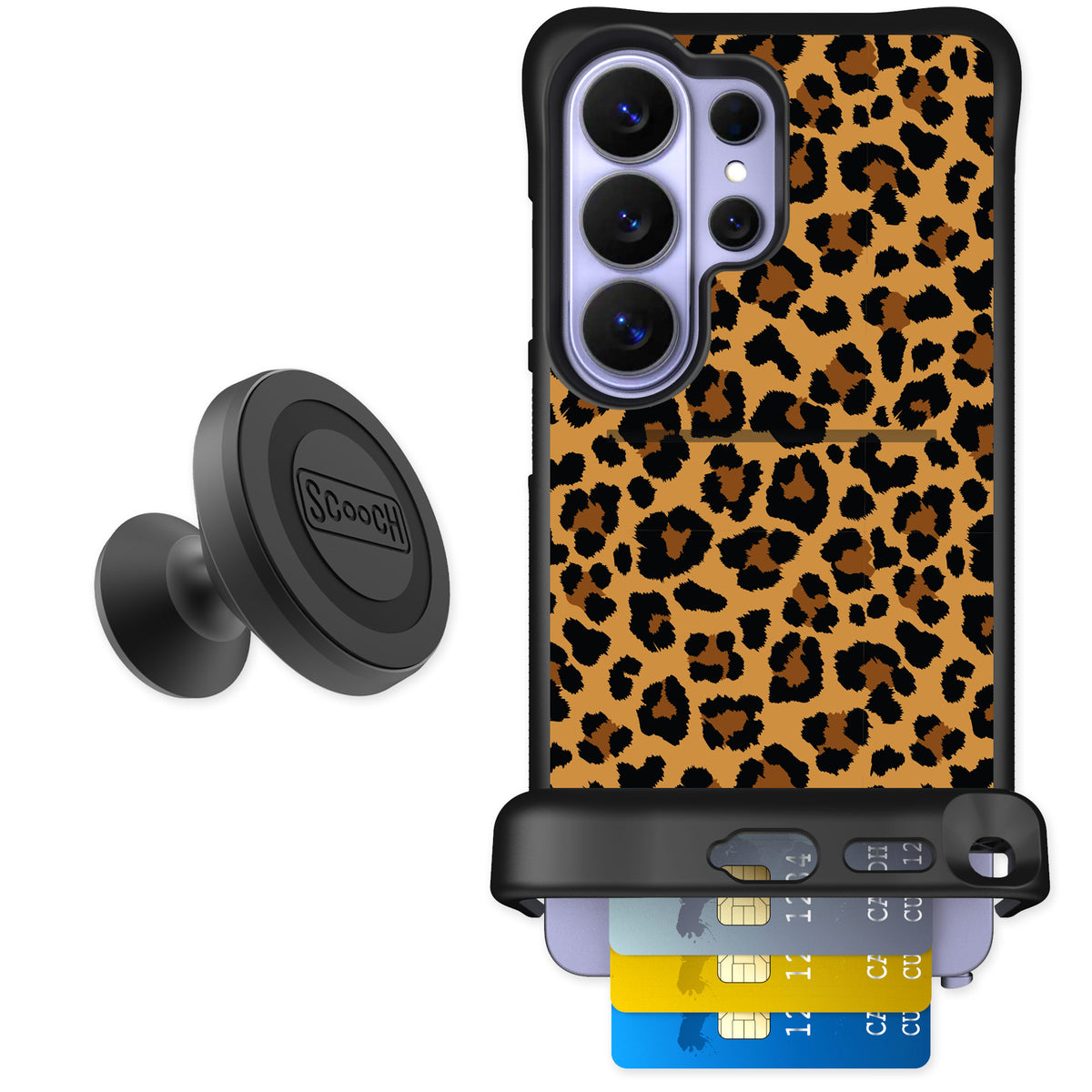 Scooch Wingmate Fierce Feline for Galaxy S26 Ultra — Starter Bundle