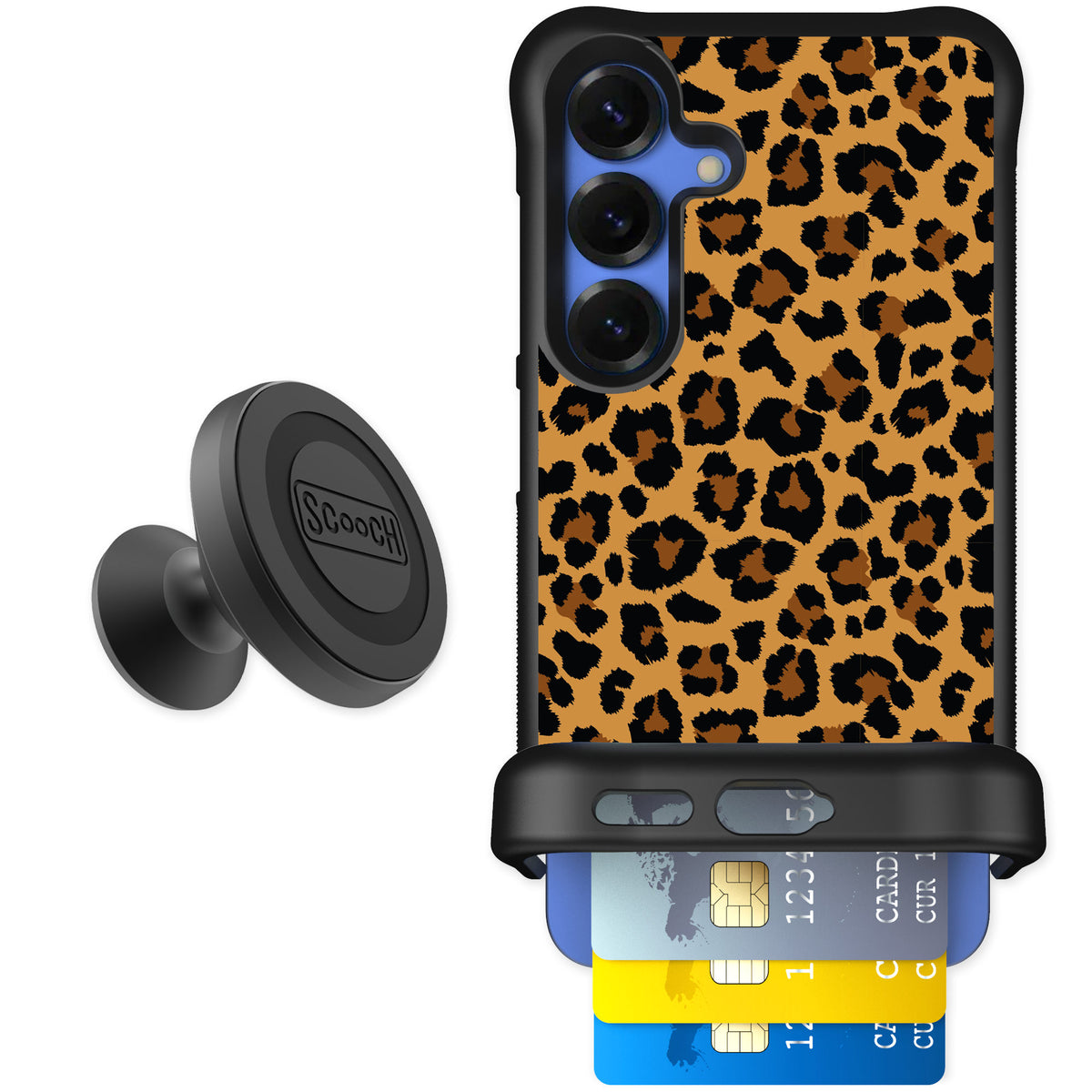 Scooch Wingmate Fierce Feline for Galaxy S25 — Starter Bundle