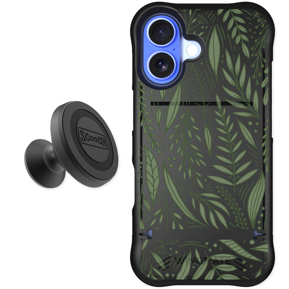 Scooch Wingmate Willow Garden for iPhone 16 — Starter Bundle