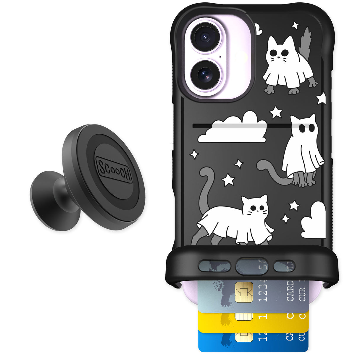 Scooch Wingmate Scaredy Cats for iPhone 17 — Starter Bundle