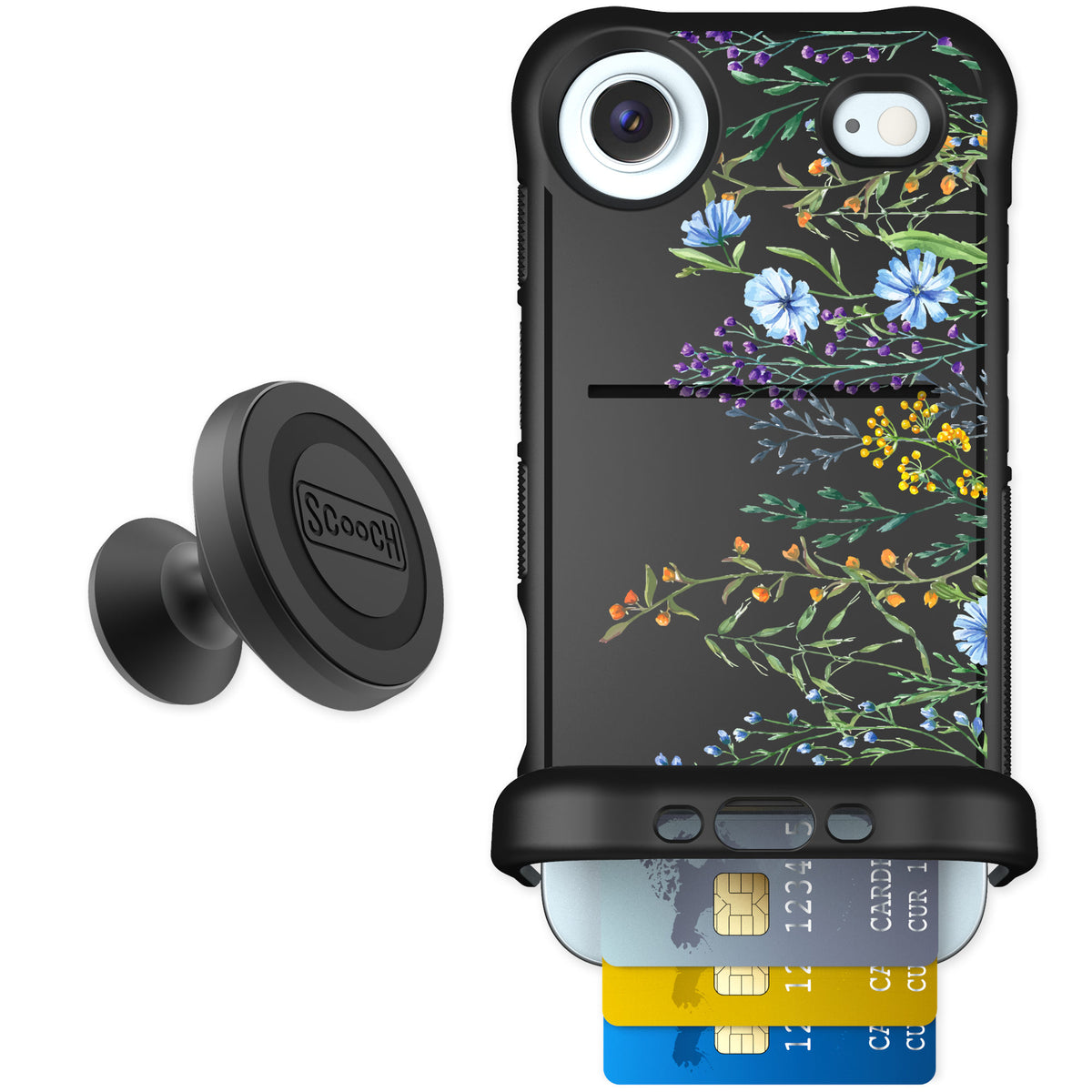 Scooch Wingmate Meadow Bloom for iPhone Air — Starter Bundle