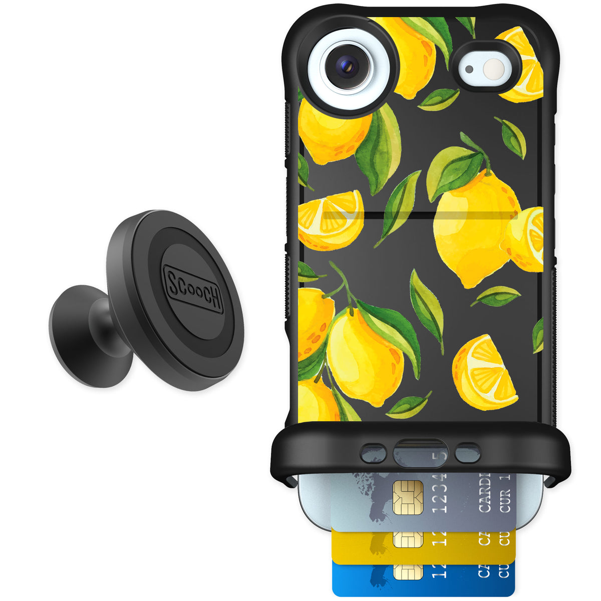 Scooch Wingmate Amalfi Lemons for iPhone Air — Starter Bundle