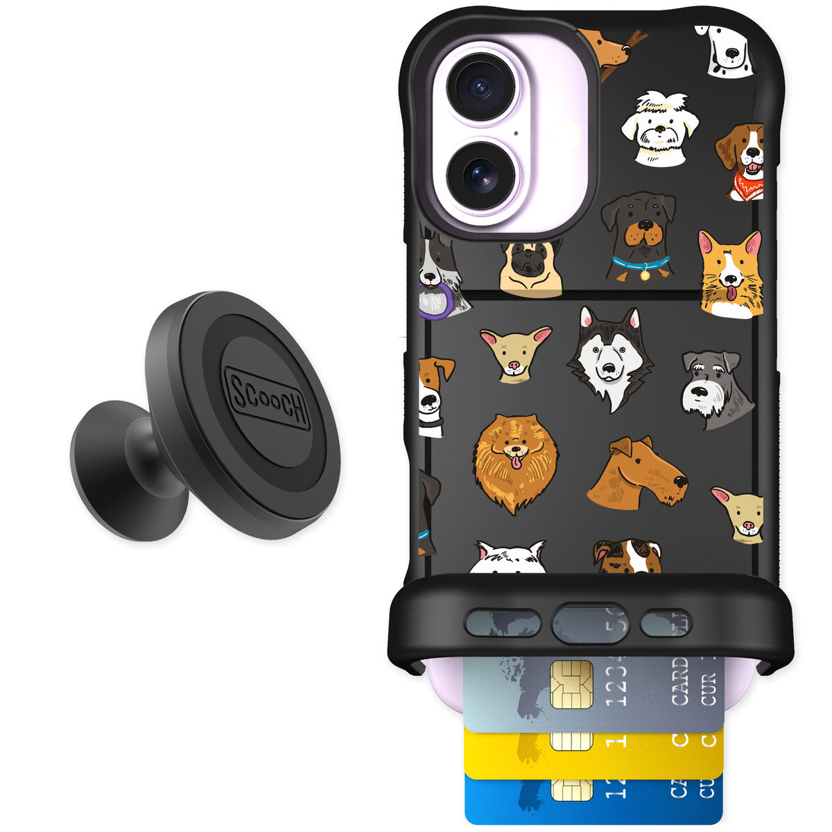 Scooch Wingmate Dog Squad for iPhone 17 — Starter Bundle
