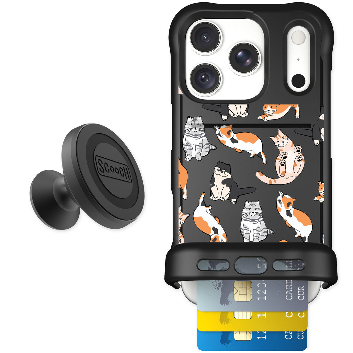 Scooch Wingmate Kitty Crew for iPhone 18 Pro — Starter Bundle