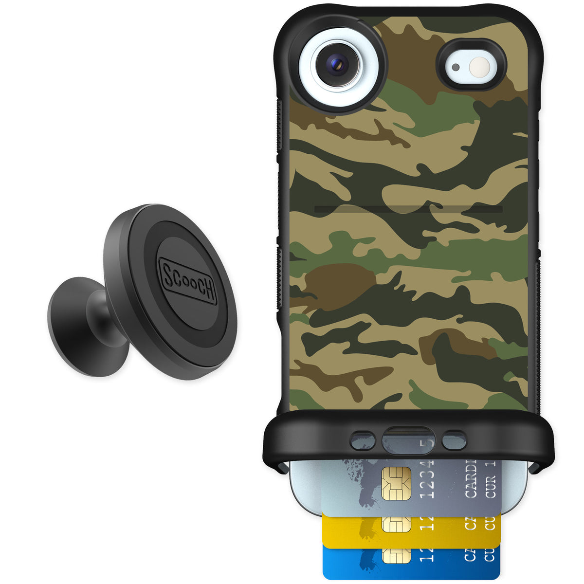 Scooch Wingmate Classic Camo for iPhone Air — Starter Bundle