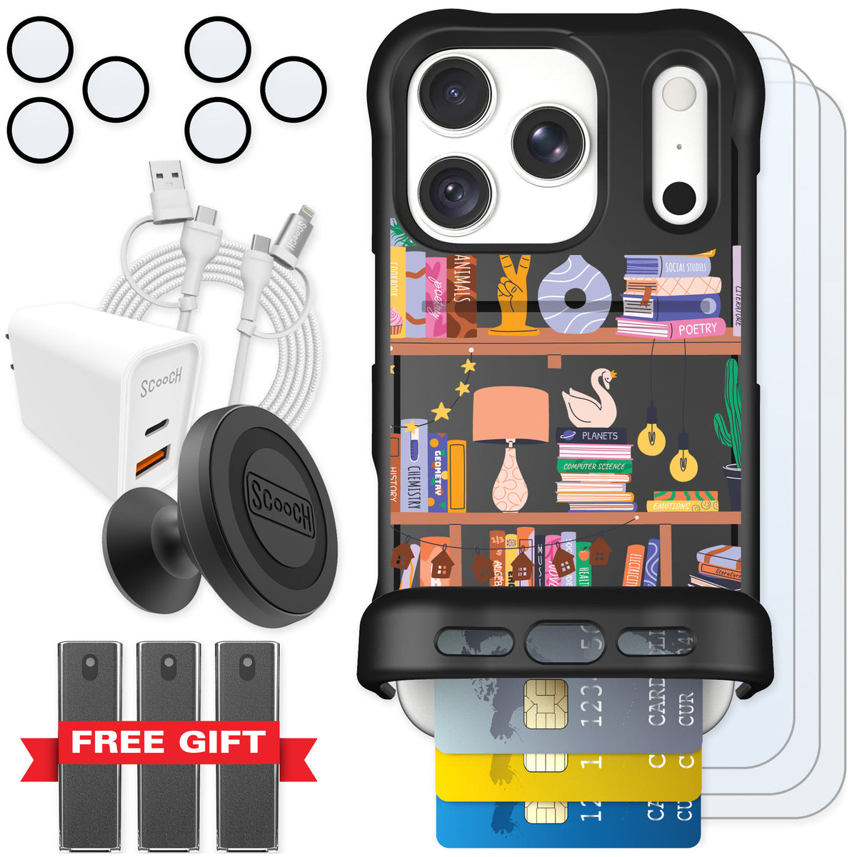 Scooch Wingmate Little Library for iPhone 18 Pro — Ultimate Bundle