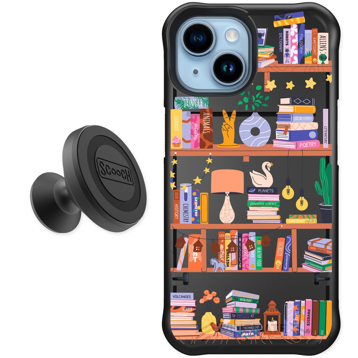 Scooch Wingmate Little Library for iPhone 15 — Starter Bundle