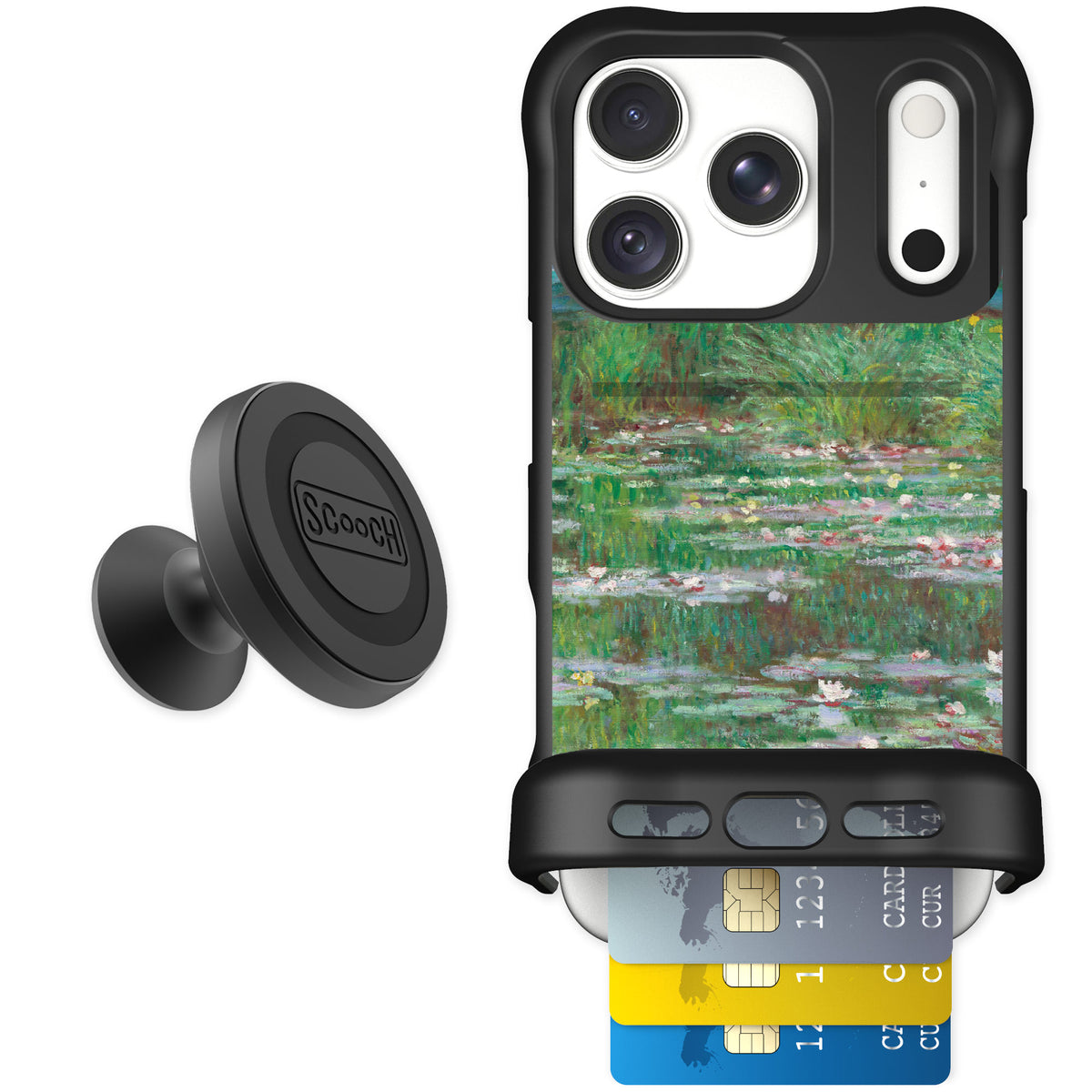 Scooch Wingmate Japanese Footbridge for iPhone 18 Pro — Starter Bundle