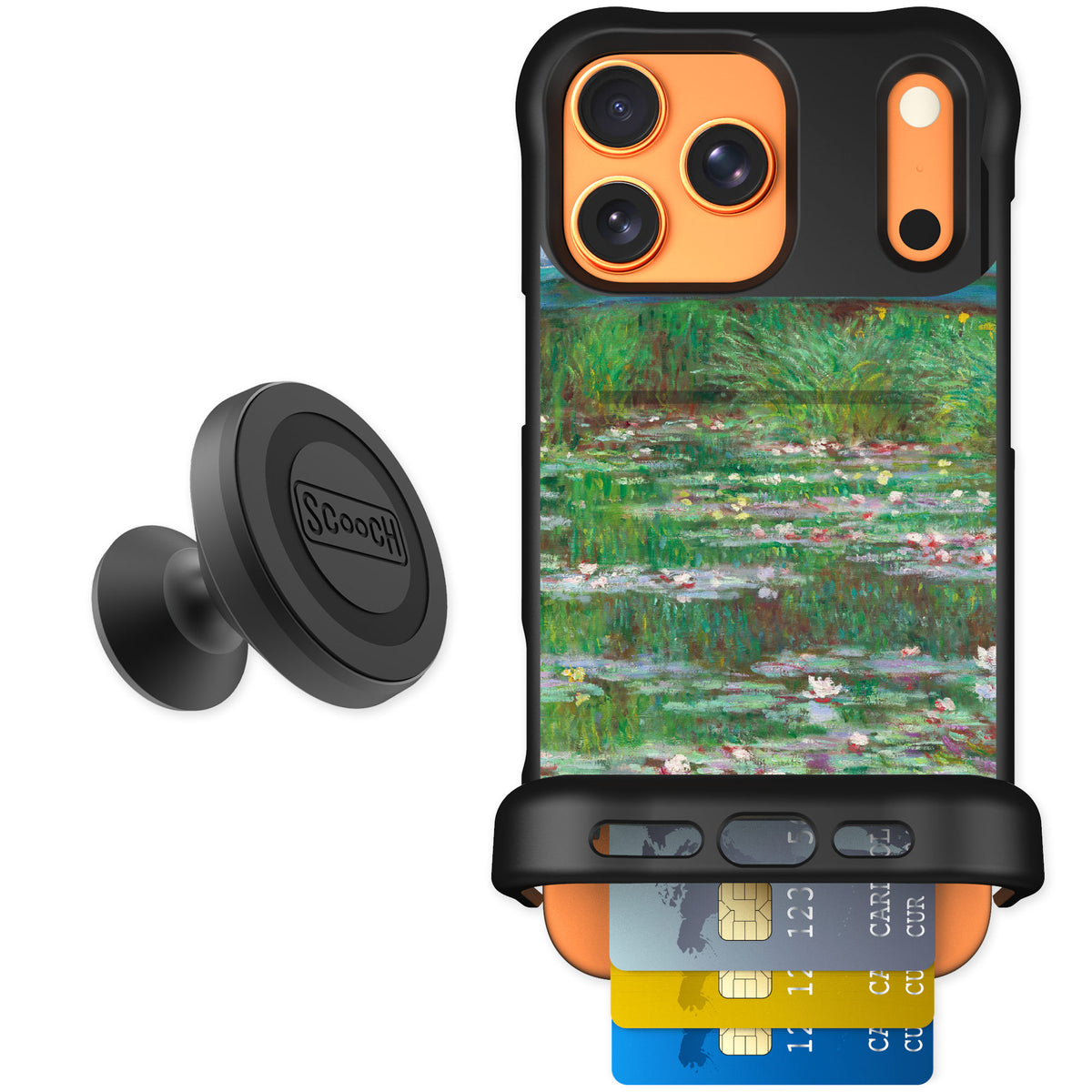 Scooch Wingmate Japanese Footbridge for iPhone 17 Pro Max — Starter Bundle
