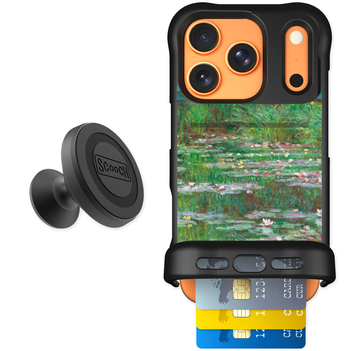 Scooch Wingmate Japanese Footbridge for iPhone 17 Pro — Starter Bundle