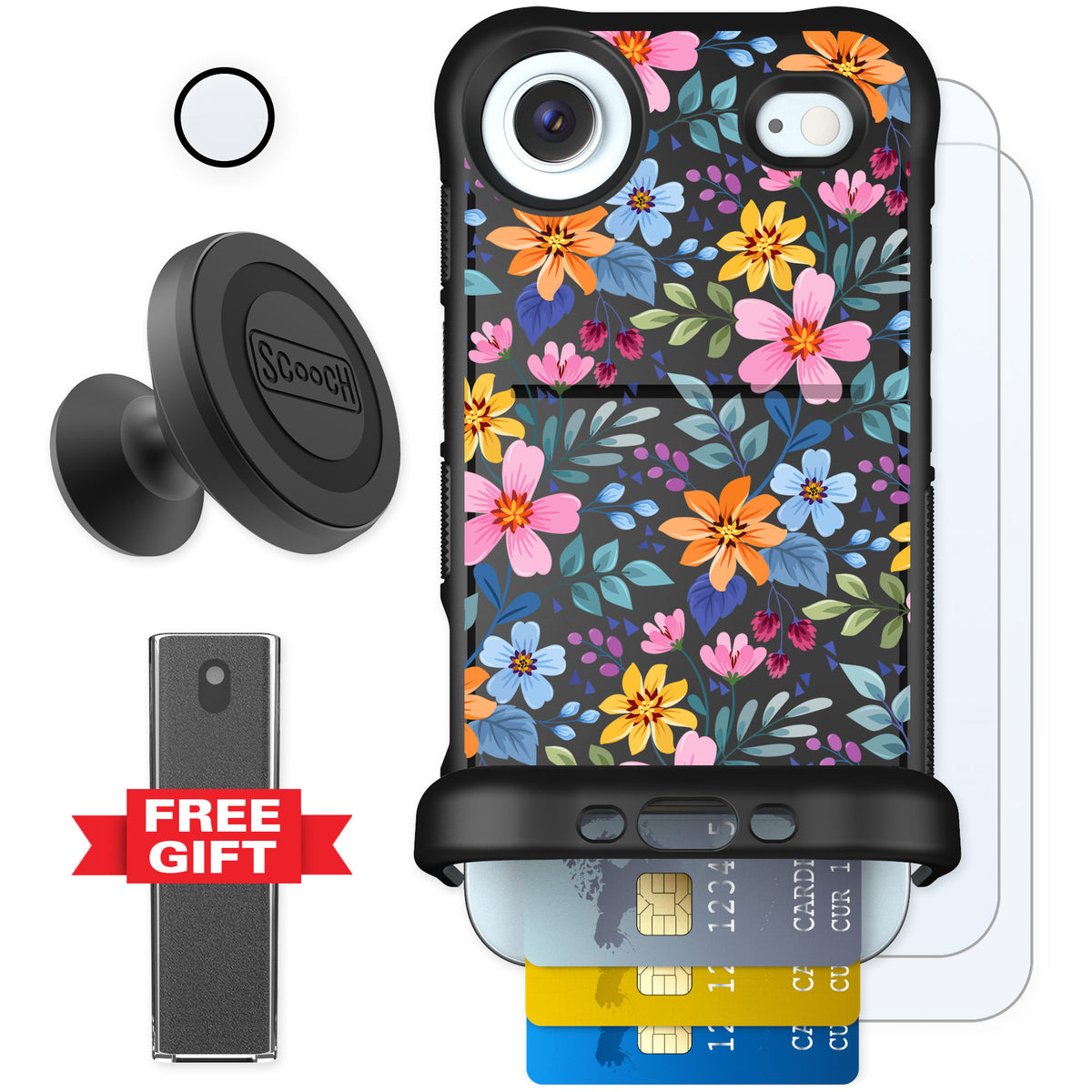 Scooch Wingmate Full Bloom for iPhone Air — Defender Bundle