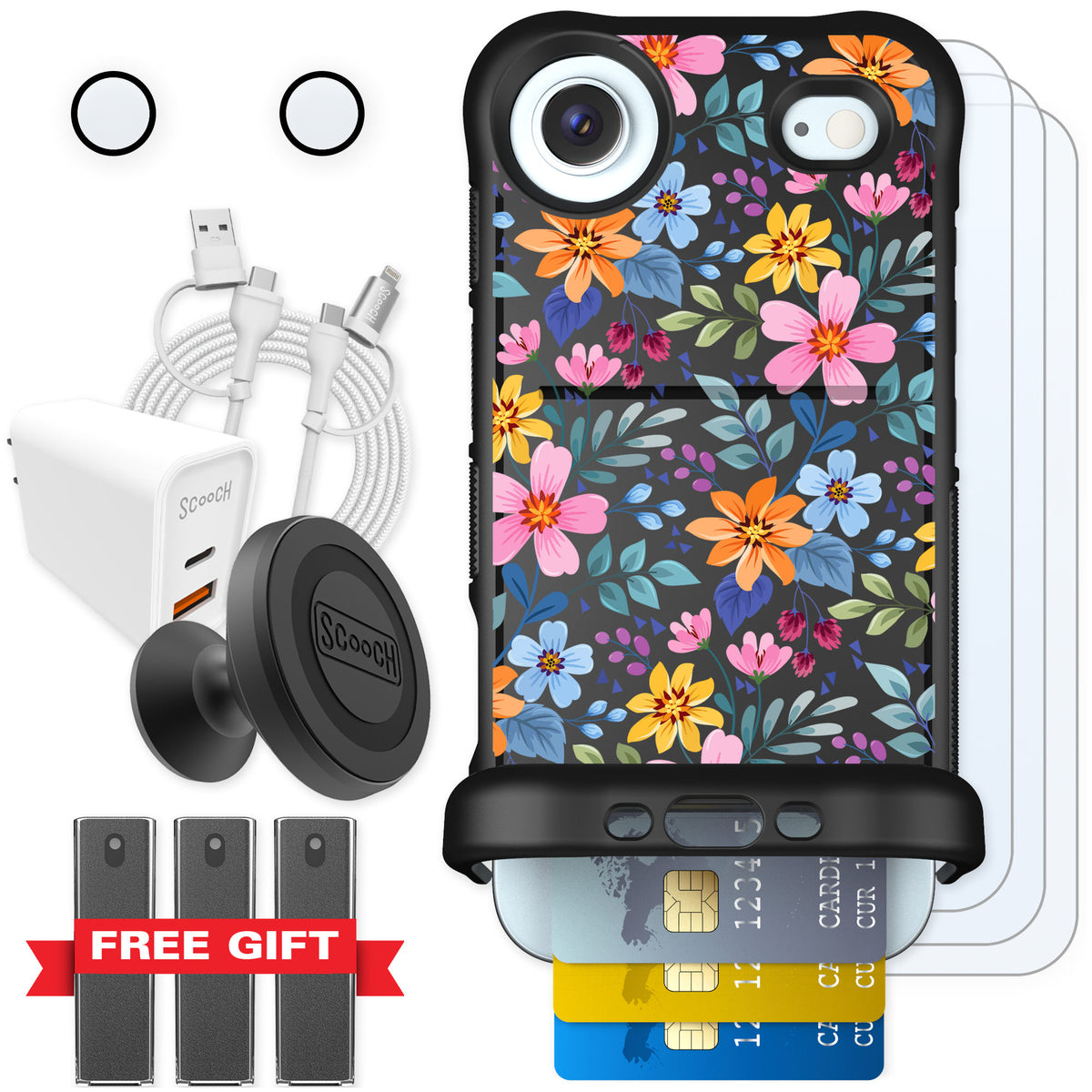 Scooch Wingmate Full Bloom for iPhone Air — Ultimate Bundle
