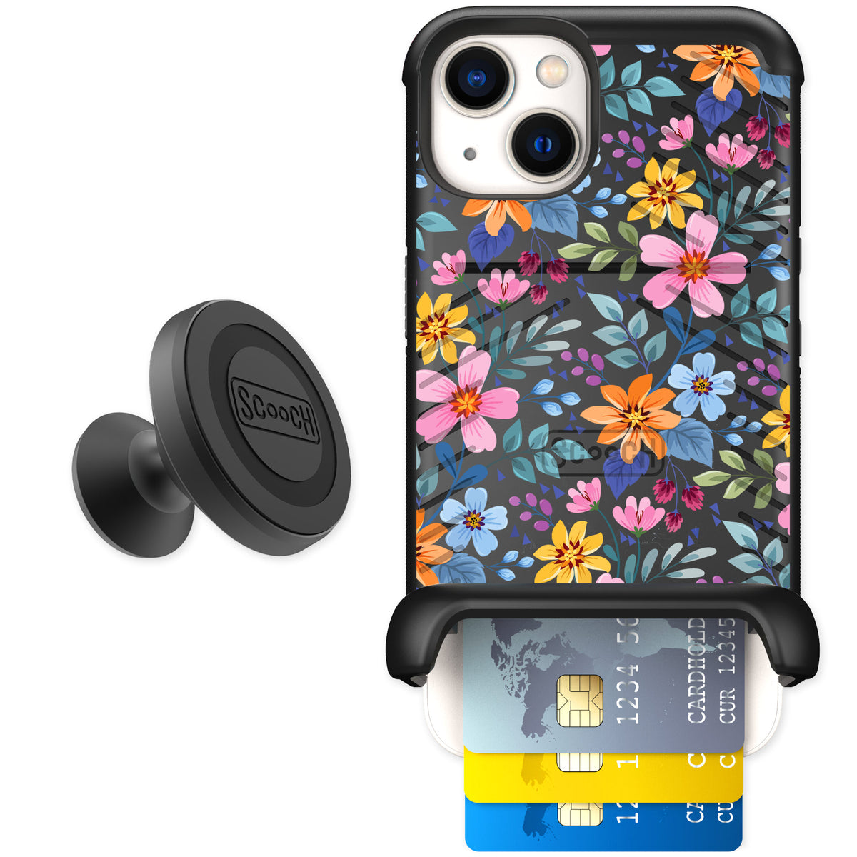 Scooch Wingmate Full Bloom for iPhone 13 — Starter Bundle