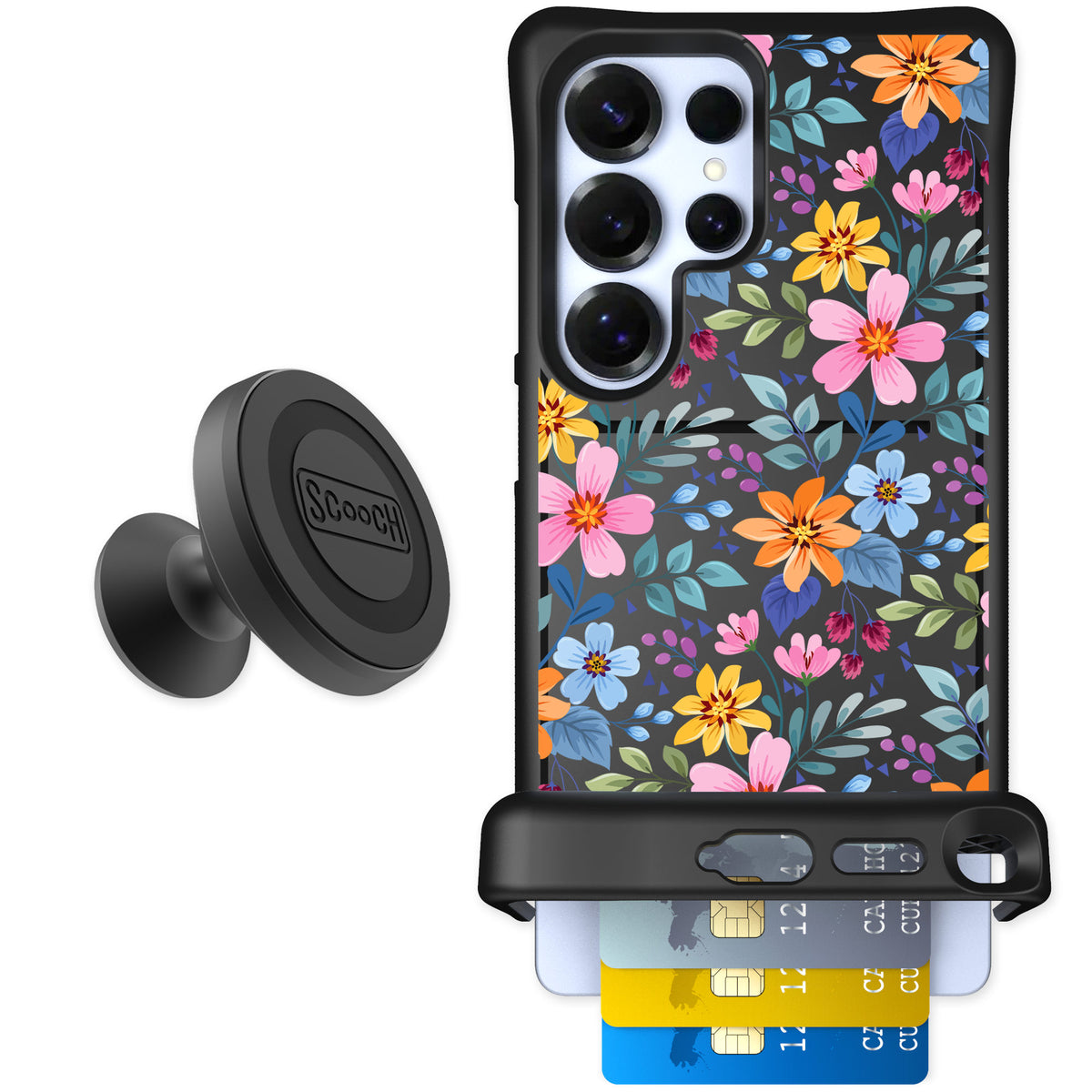 Scooch Wingmate Full Bloom for Galaxy S25 Ultra — Starter Bundle