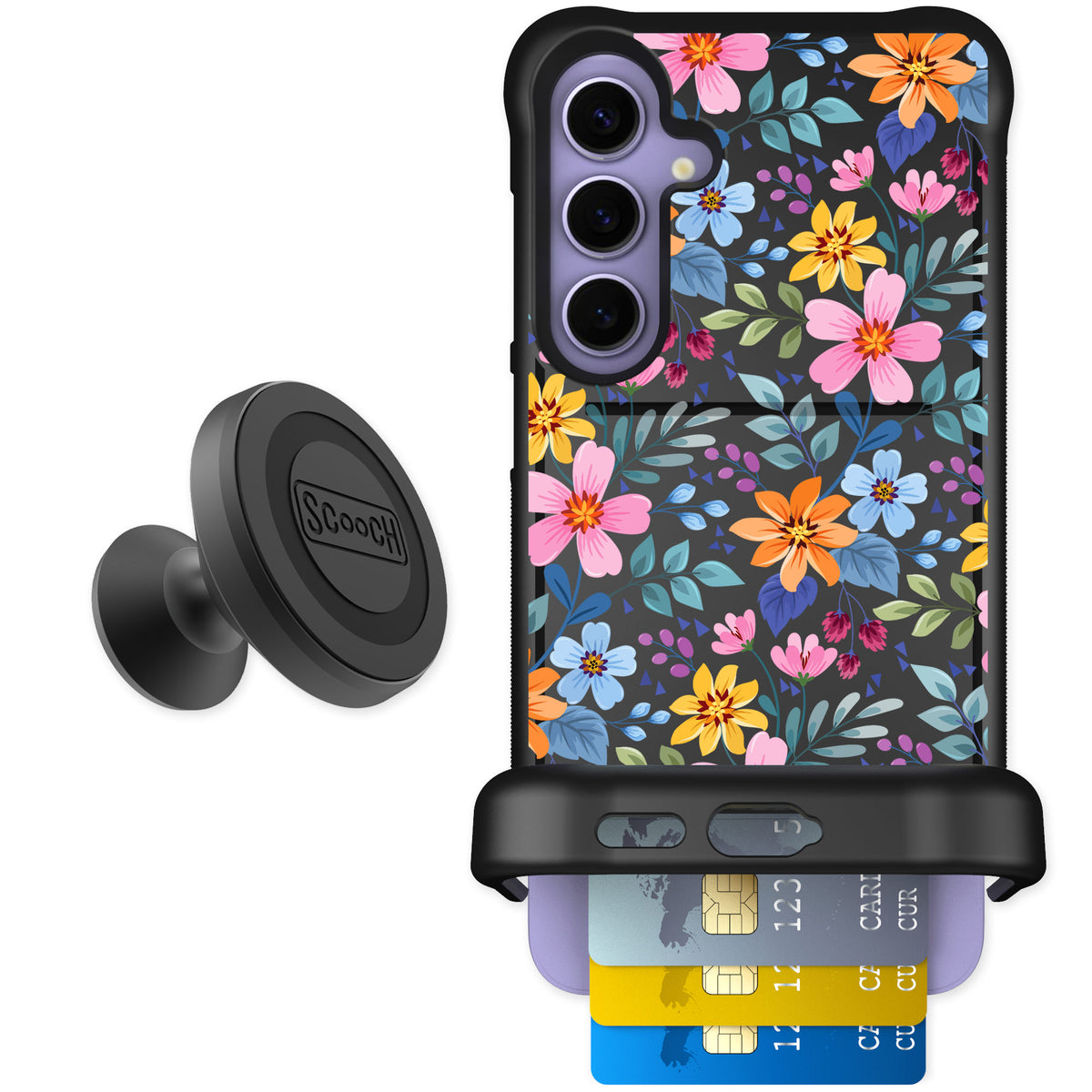 Scooch Wingmate Full Bloom for Galaxy S24+ — Starter Bundle