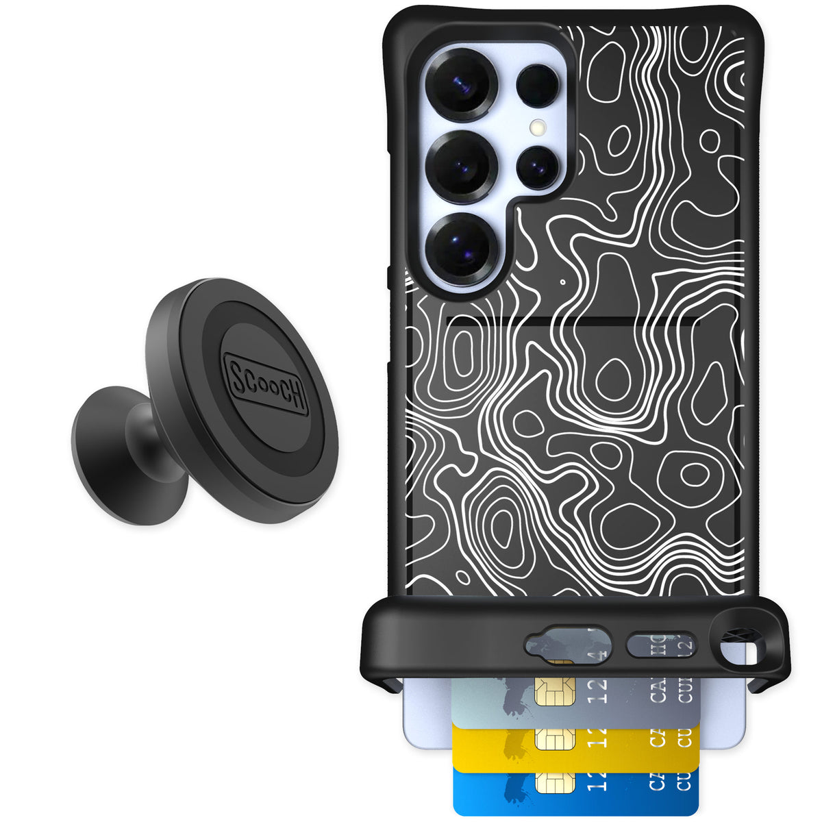 Scooch Wingmate Topography for Galaxy S25 Ultra — Starter Bundle