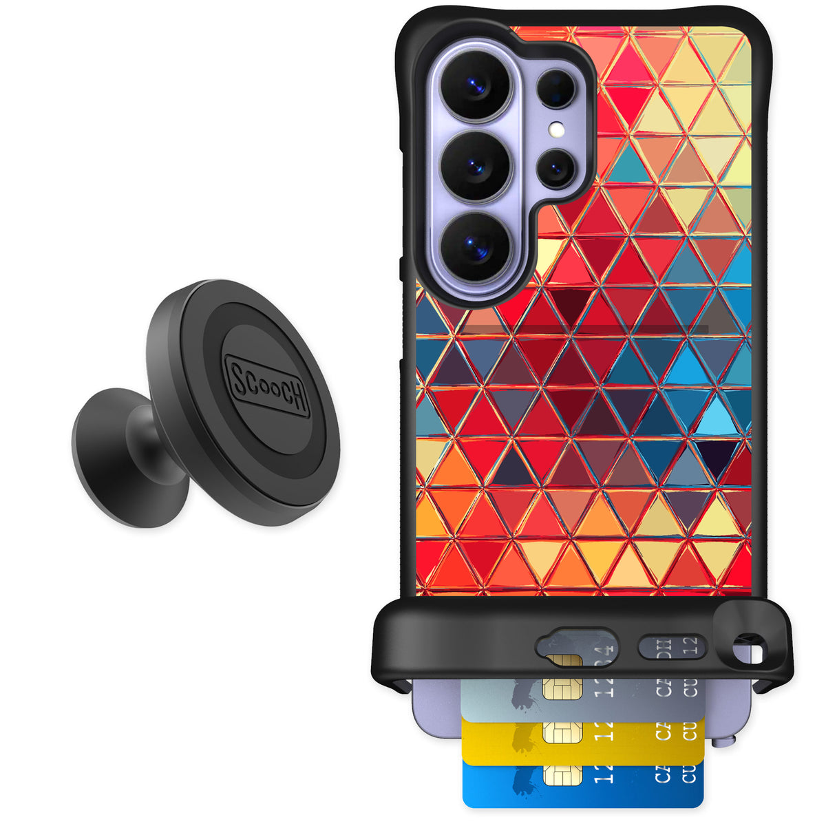 Scooch Wingmate Festive Glass for Galaxy S26 Ultra — Starter Bundle