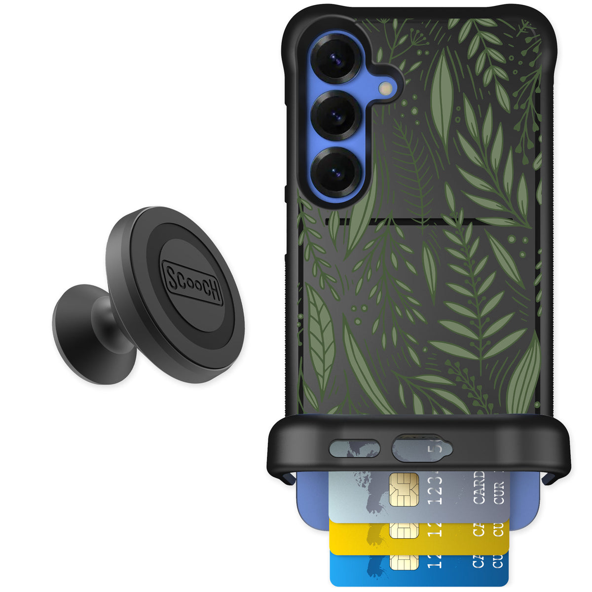 Scooch Wingmate Willow Garden for Galaxy S25+ — Starter Bundle
