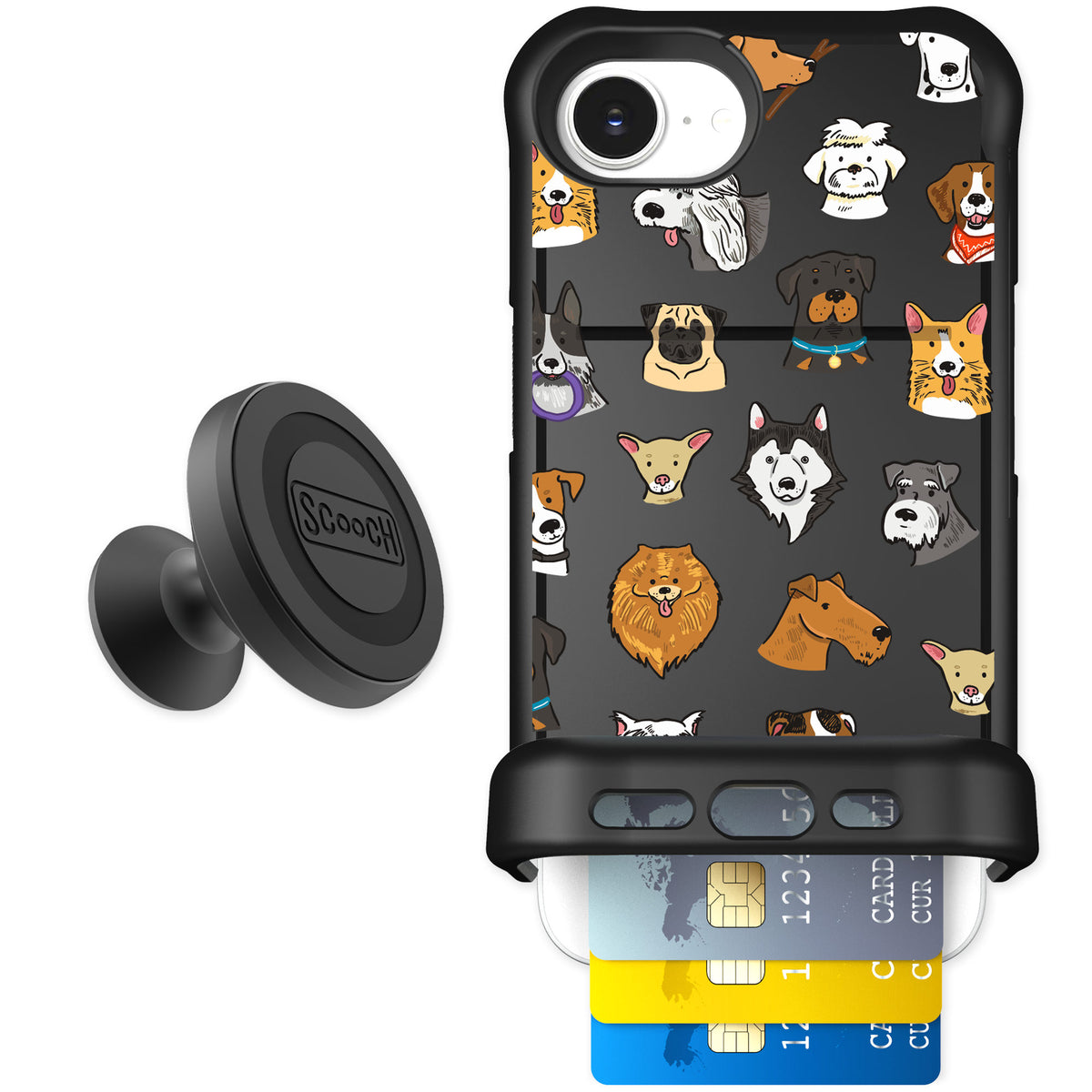 Scooch Wingmate Dog Squad for iPhone 17e — Starter Bundle