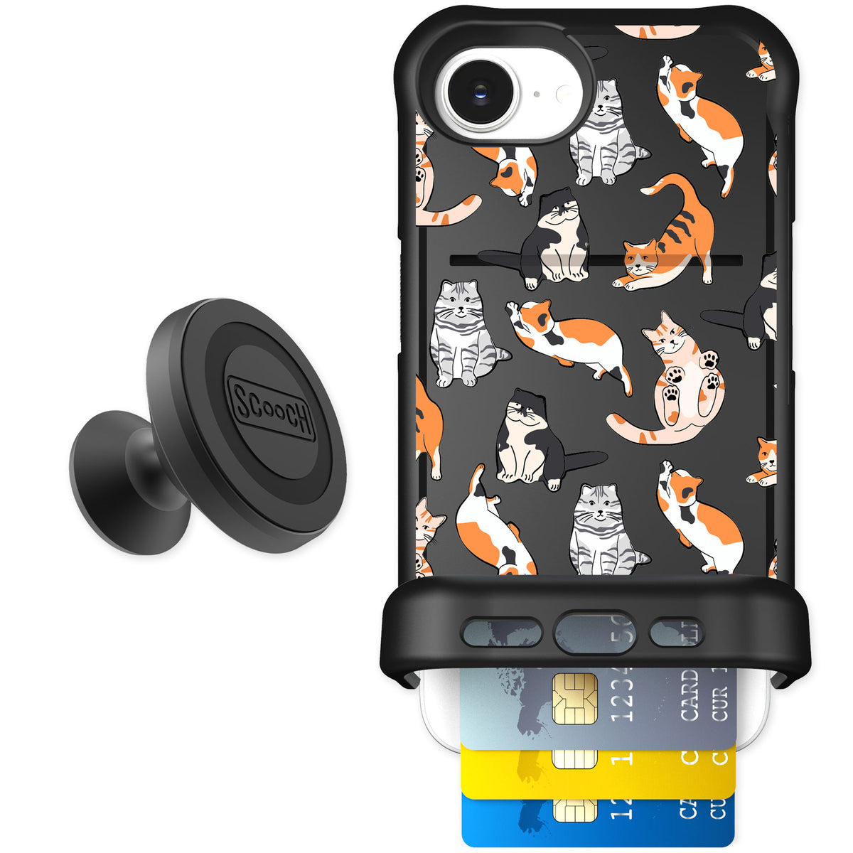 Scooch Wingmate Kitty Crew for iPhone 17e — Starter Bundle