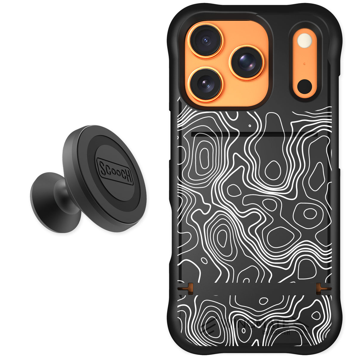 Scooch Wingmate Topography for iPhone 17 Pro — Starter Bundle