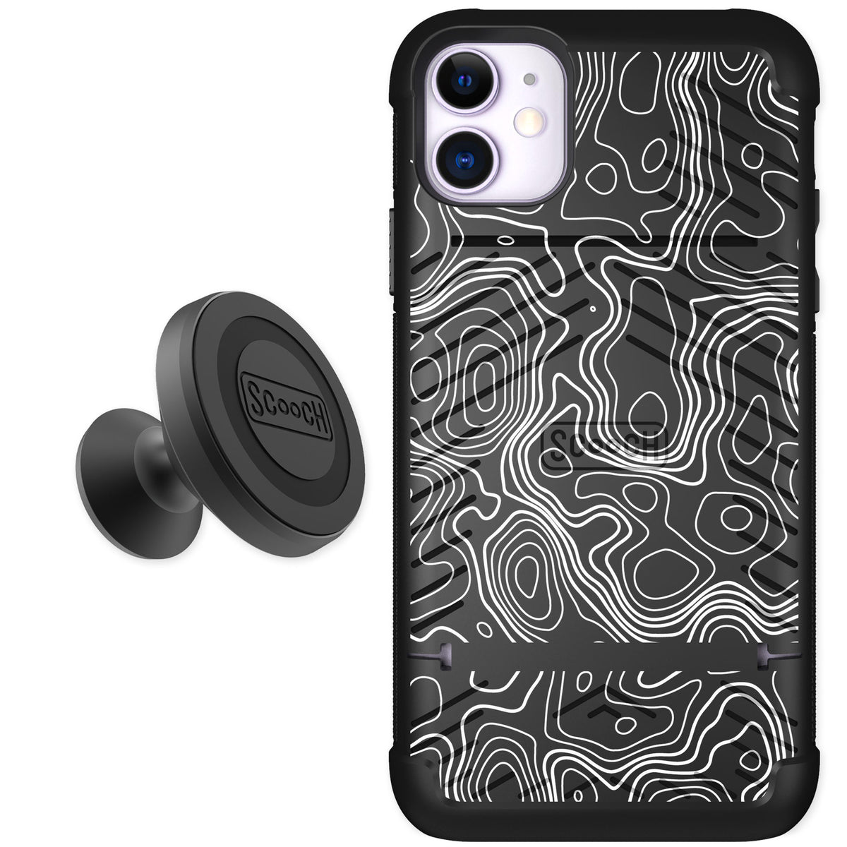 Scooch Wingmate Topography for iPhone 11 — Starter Bundle