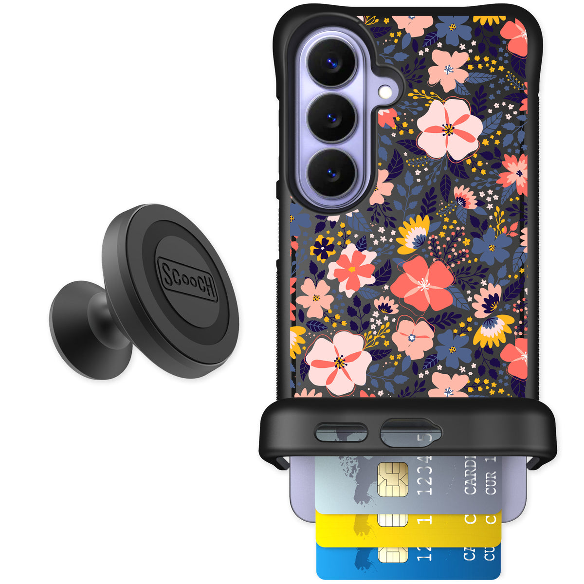Scooch Wingmate Wildflowers for Galaxy S26 — Starter Bundle