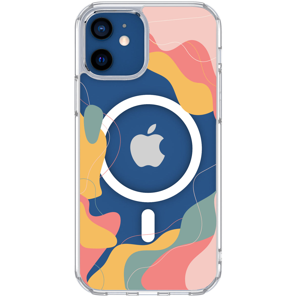 Scooch MagCase Abstract Pastel for iPhone 12 Pro and iPhone 12 case