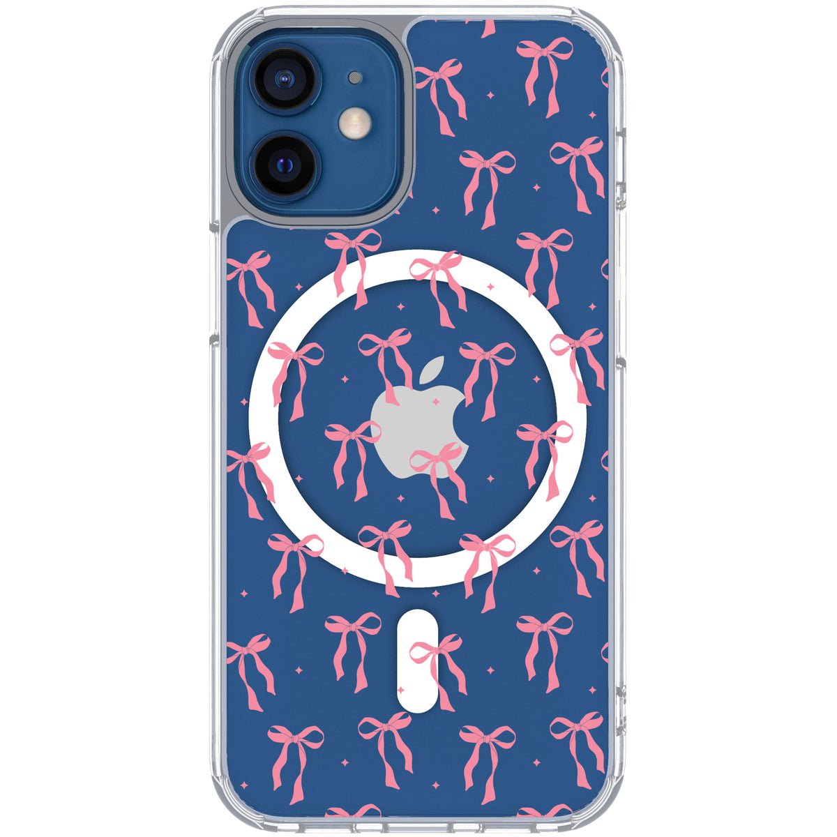 Scooch MagCase Pink Bows for iPhone 12 mini case