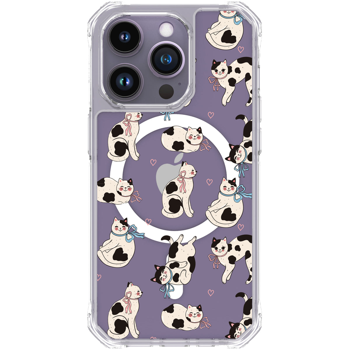 Scooch MagCase Bow Kitties for iPhone 14 Pro case