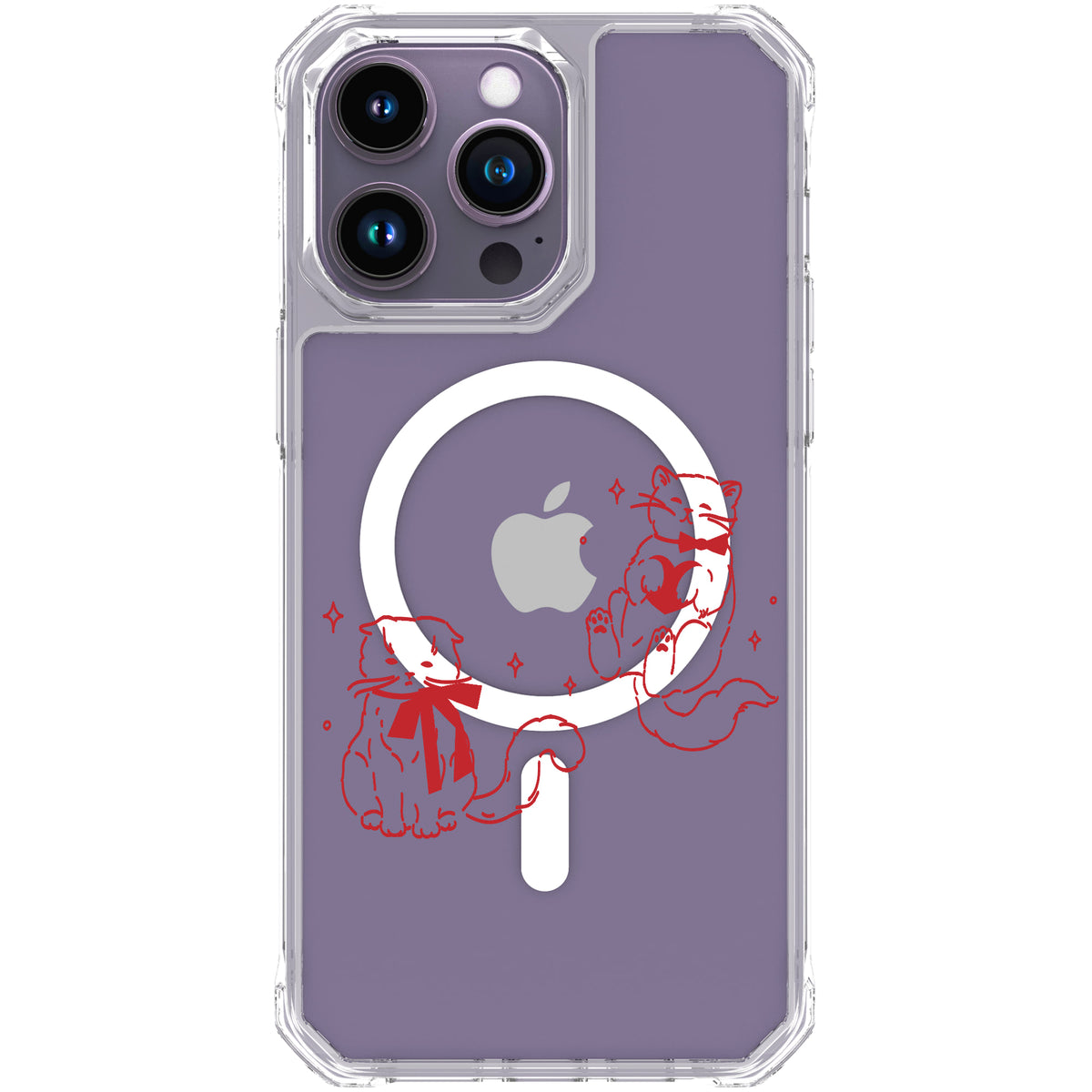 Scooch MagCase Cupid's Cats for iPhone 14 Pro Max case