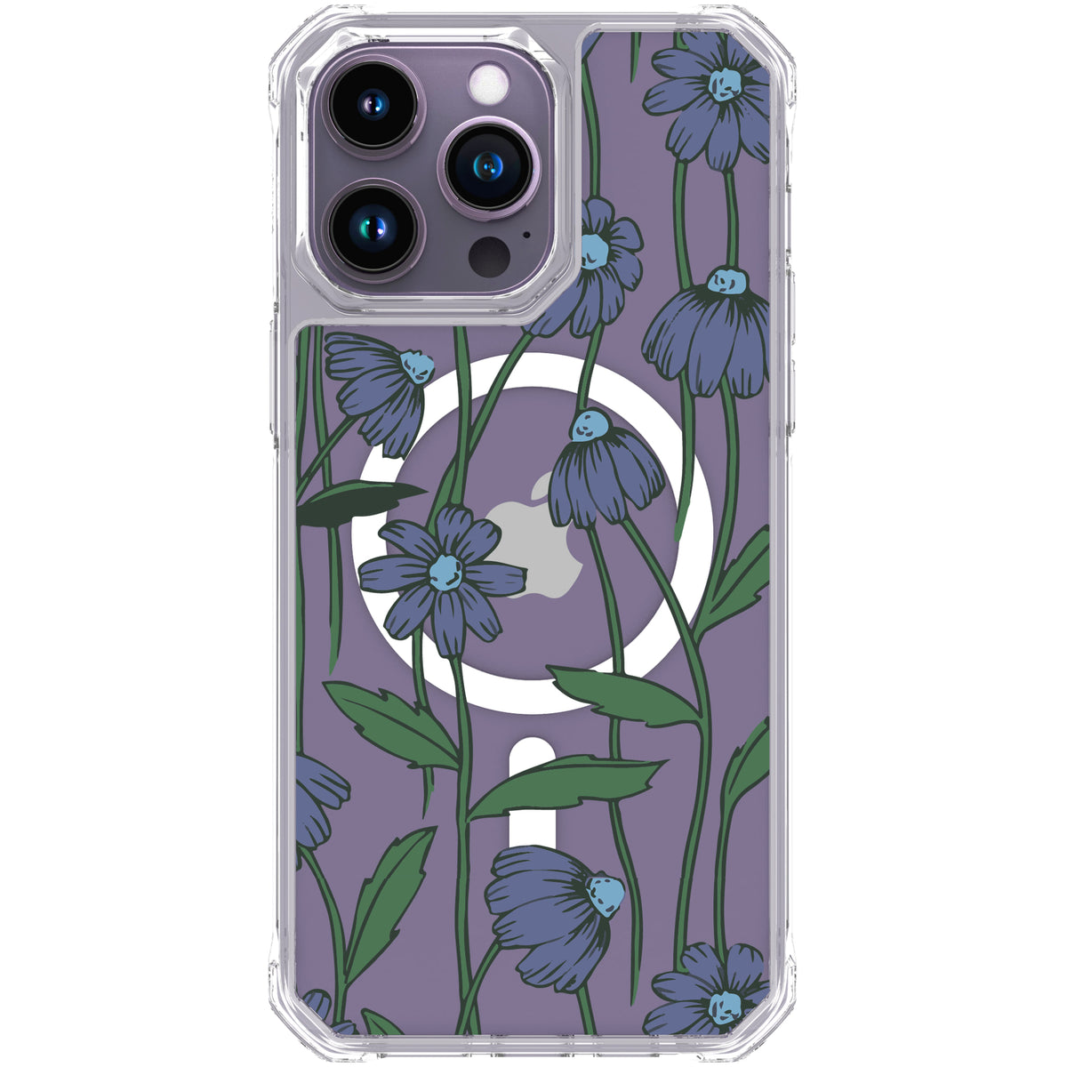 Scooch MagCase Violet Daisy for iPhone 14 Pro Max case