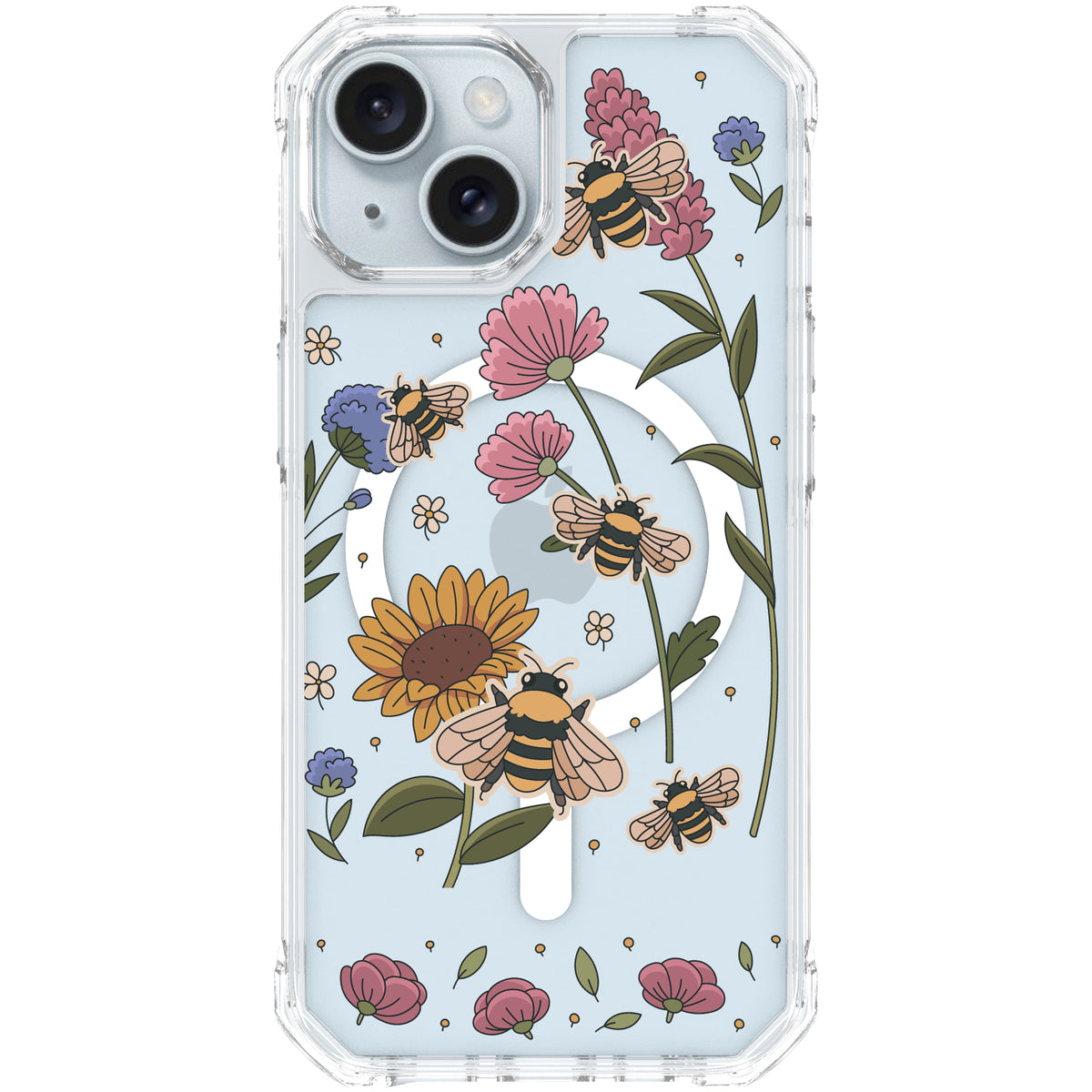 Scooch MagCase Bee Happy for iPhone 15 case