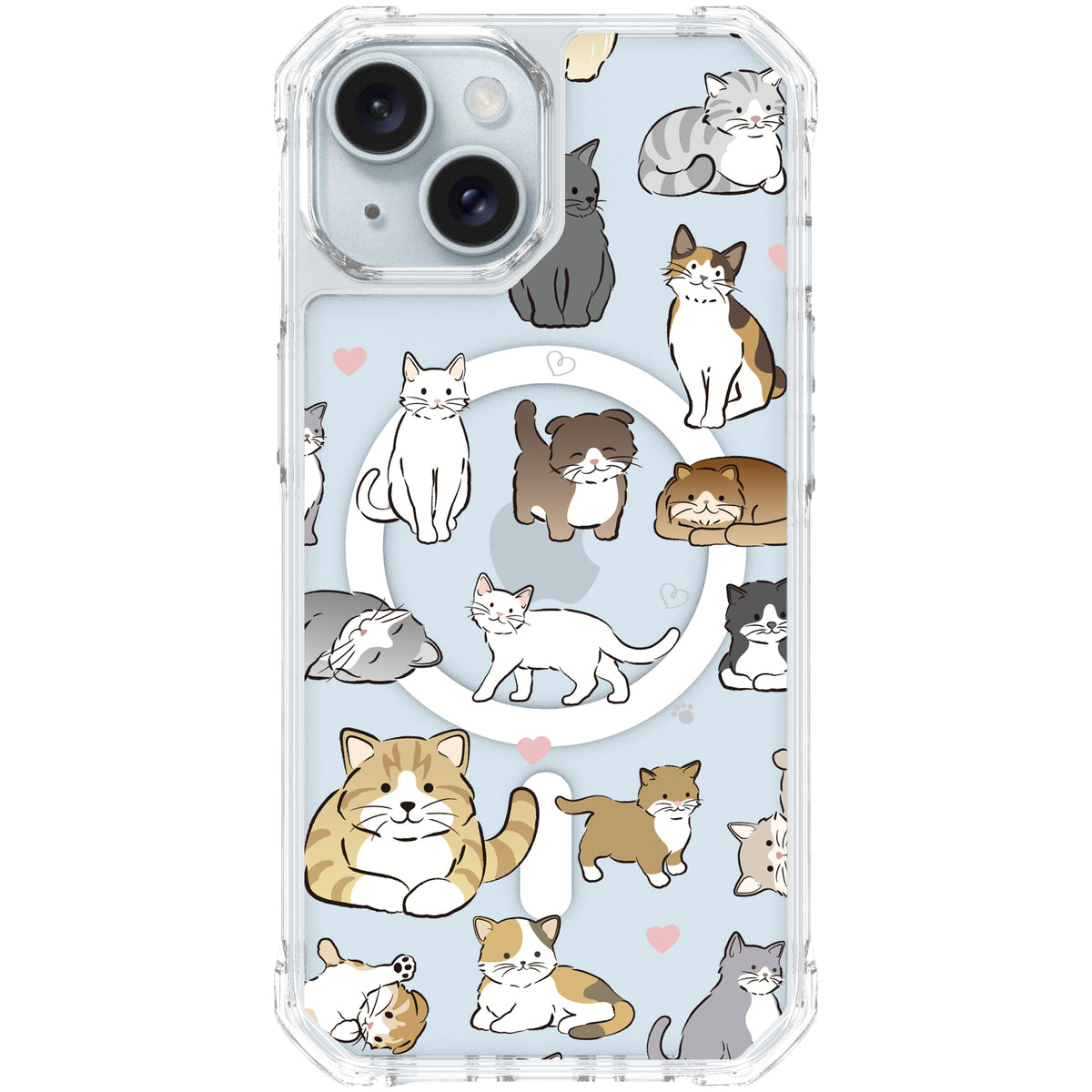 Scooch MagCase Cat Party for iPhone 15 case