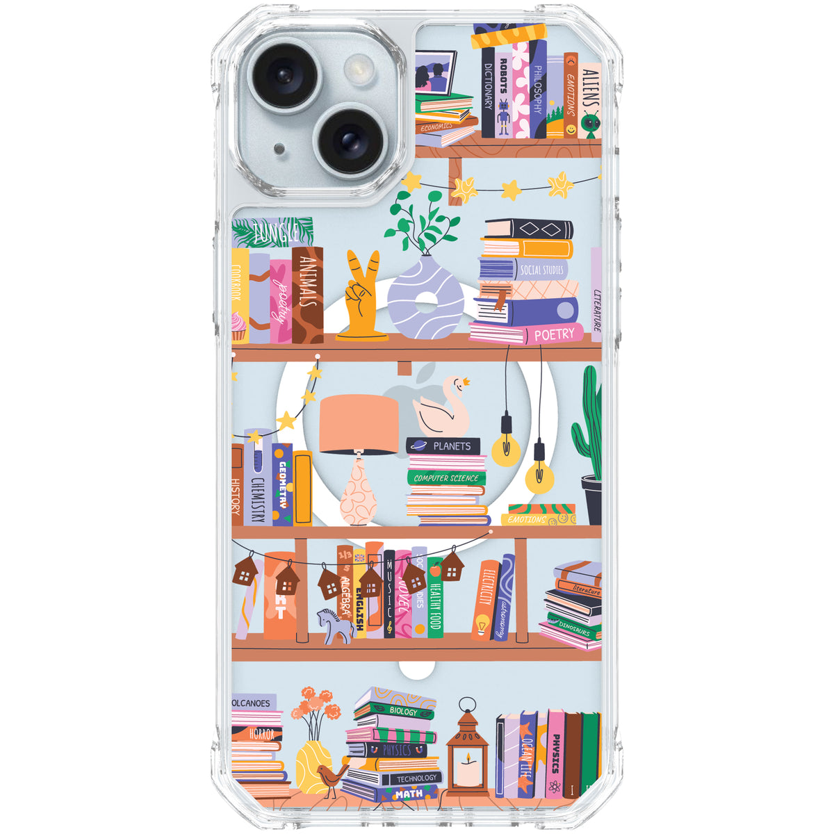 Scooch MagCase Little Library for iPhone 15 Plus and iPhone 14 Plus case