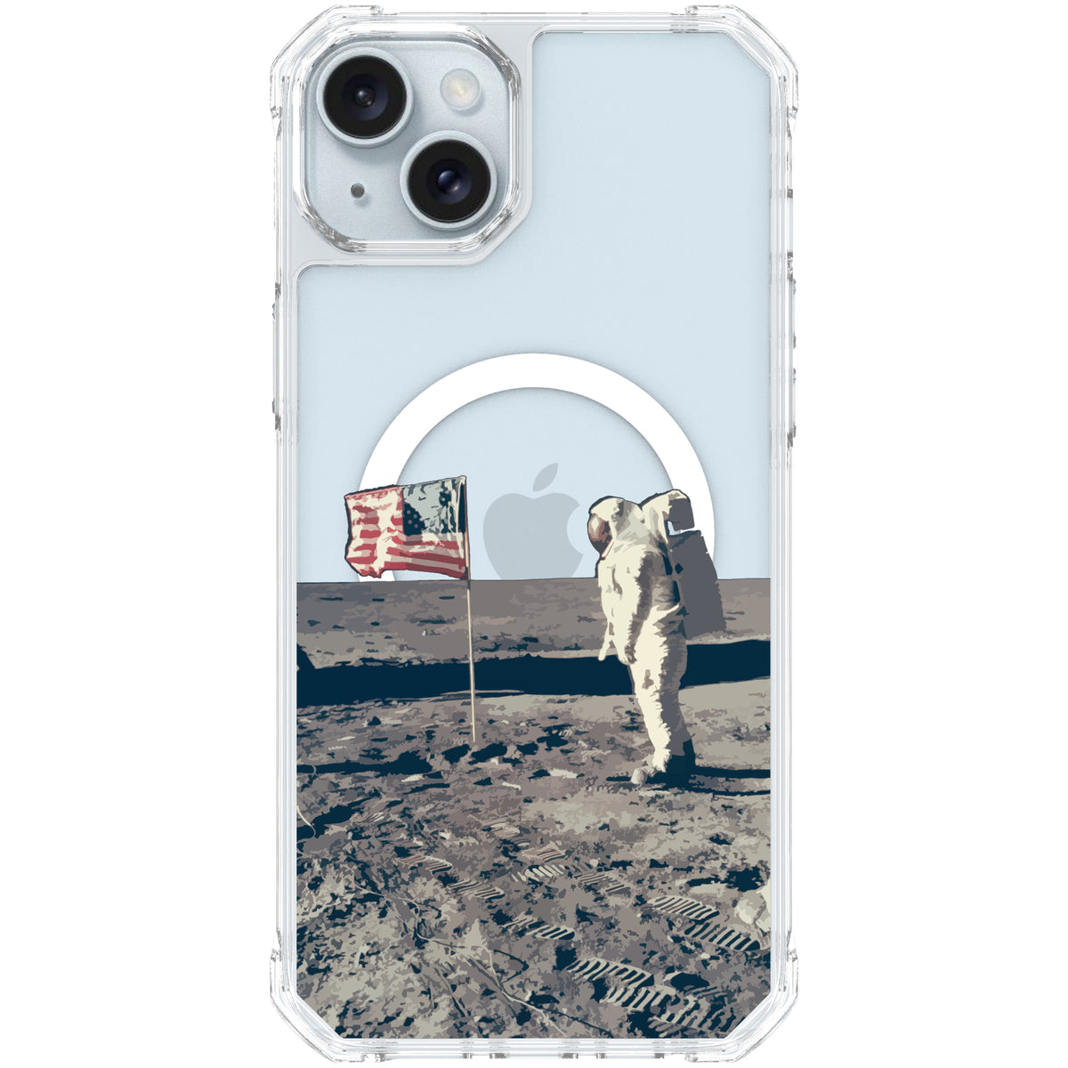 Scooch MagCase Lunar Landing for iPhone 15 Plus and iPhone 14 Plus case