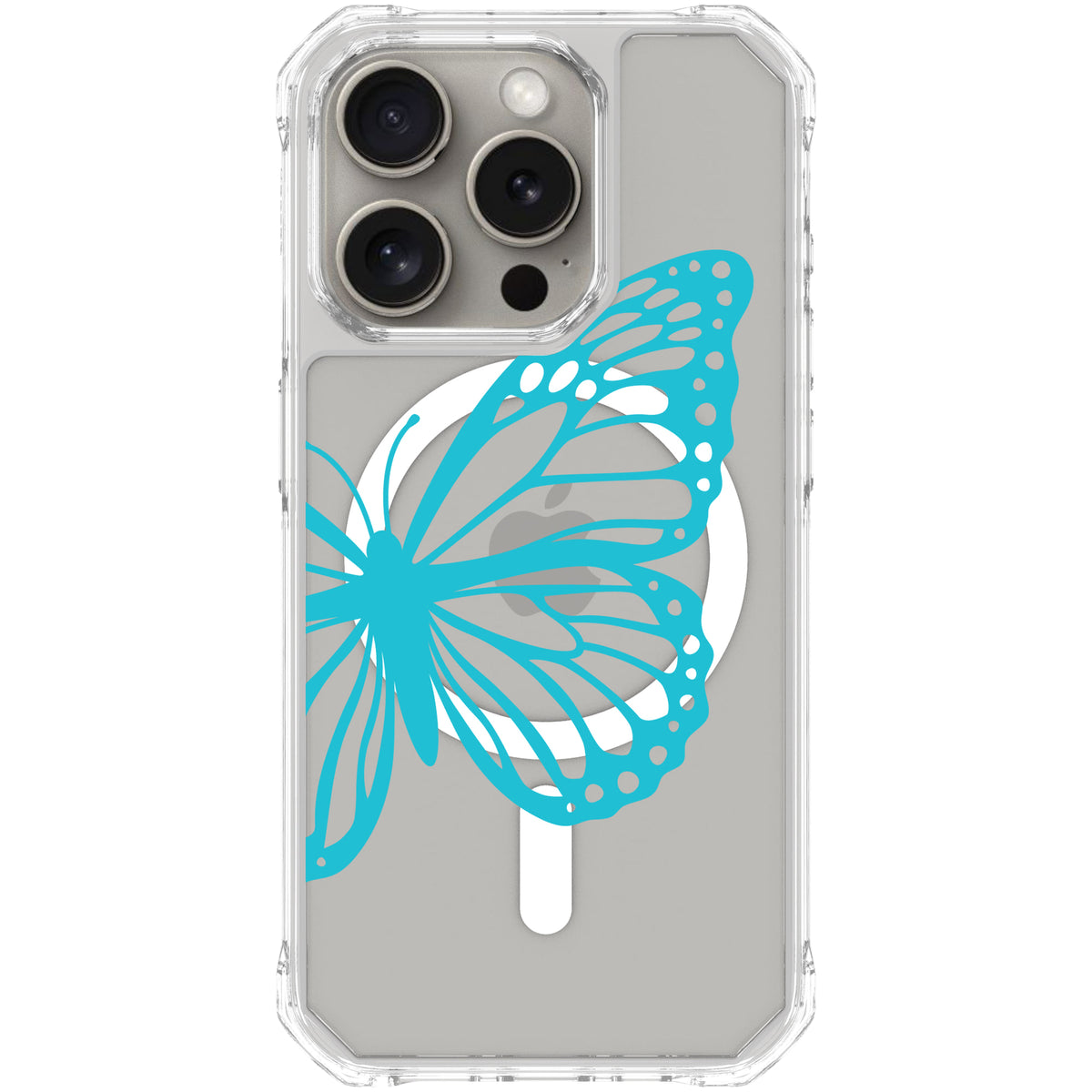 Scooch MagCase Azure Butterfly for iPhone 15 Pro case