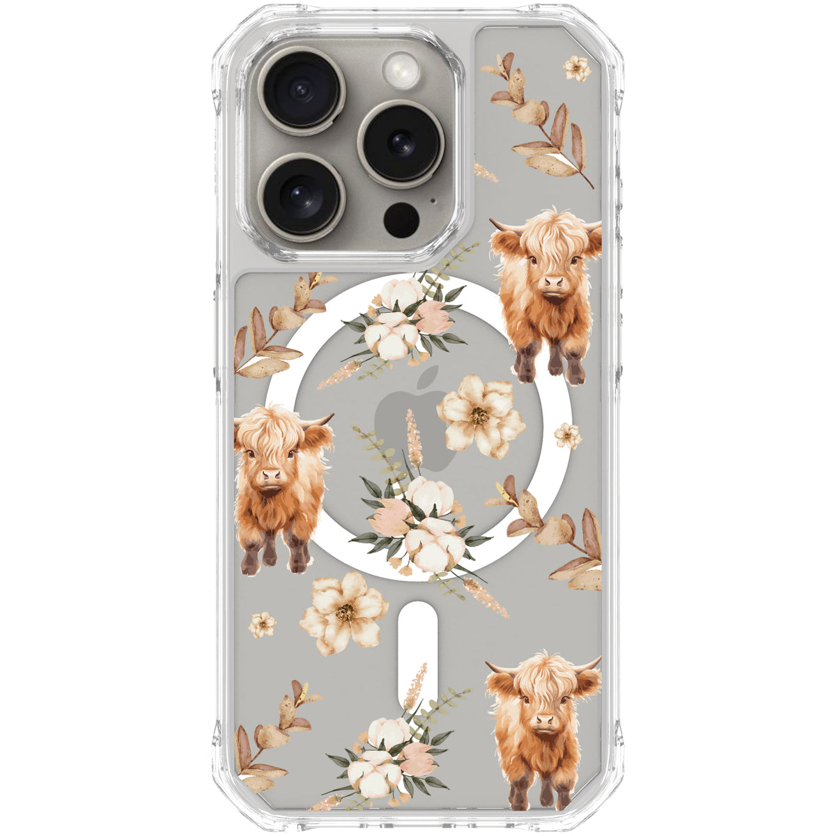 Scooch MagCase Baby Cow for iPhone 15 Pro case